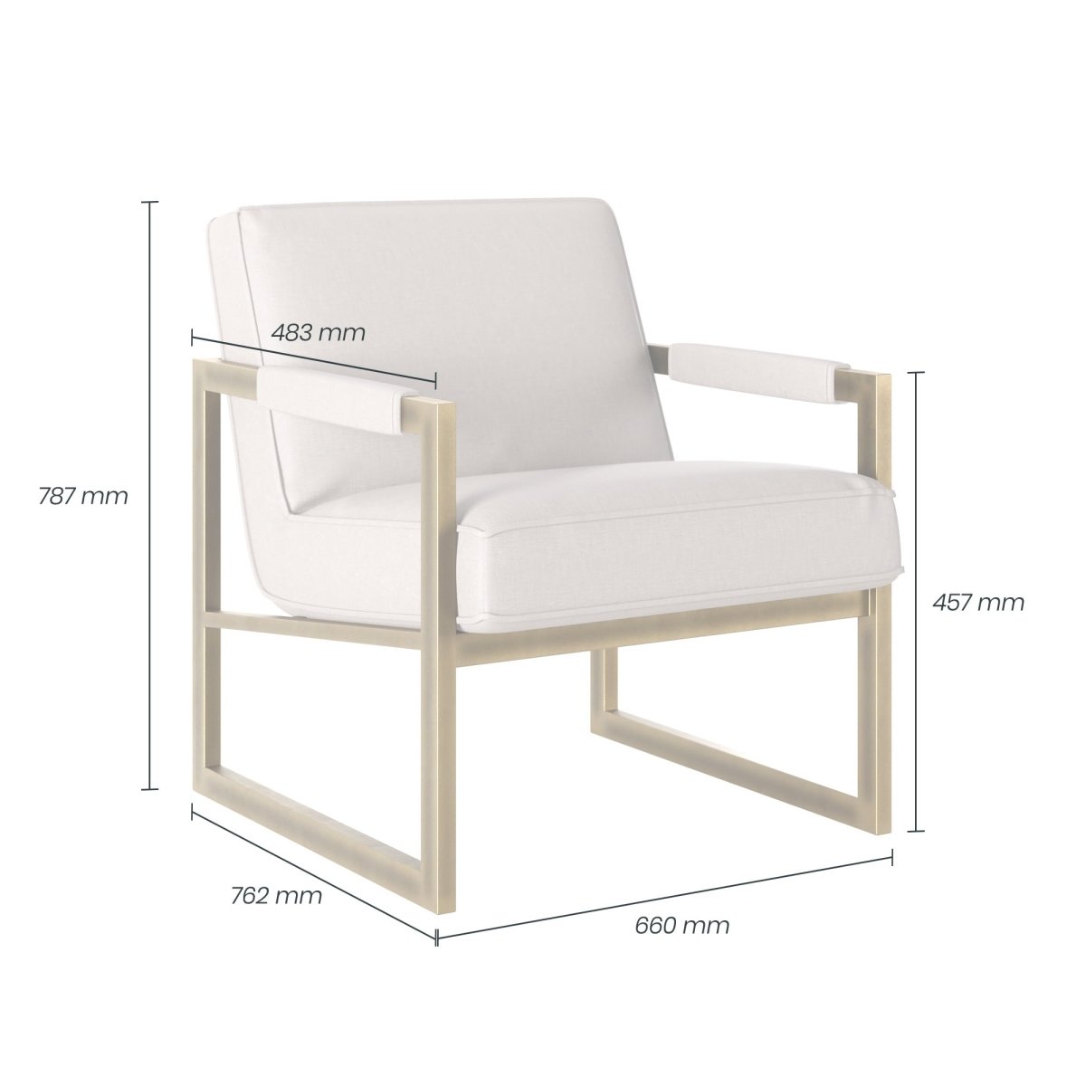 Mickleton Club Chair - Clay - OPULENT co