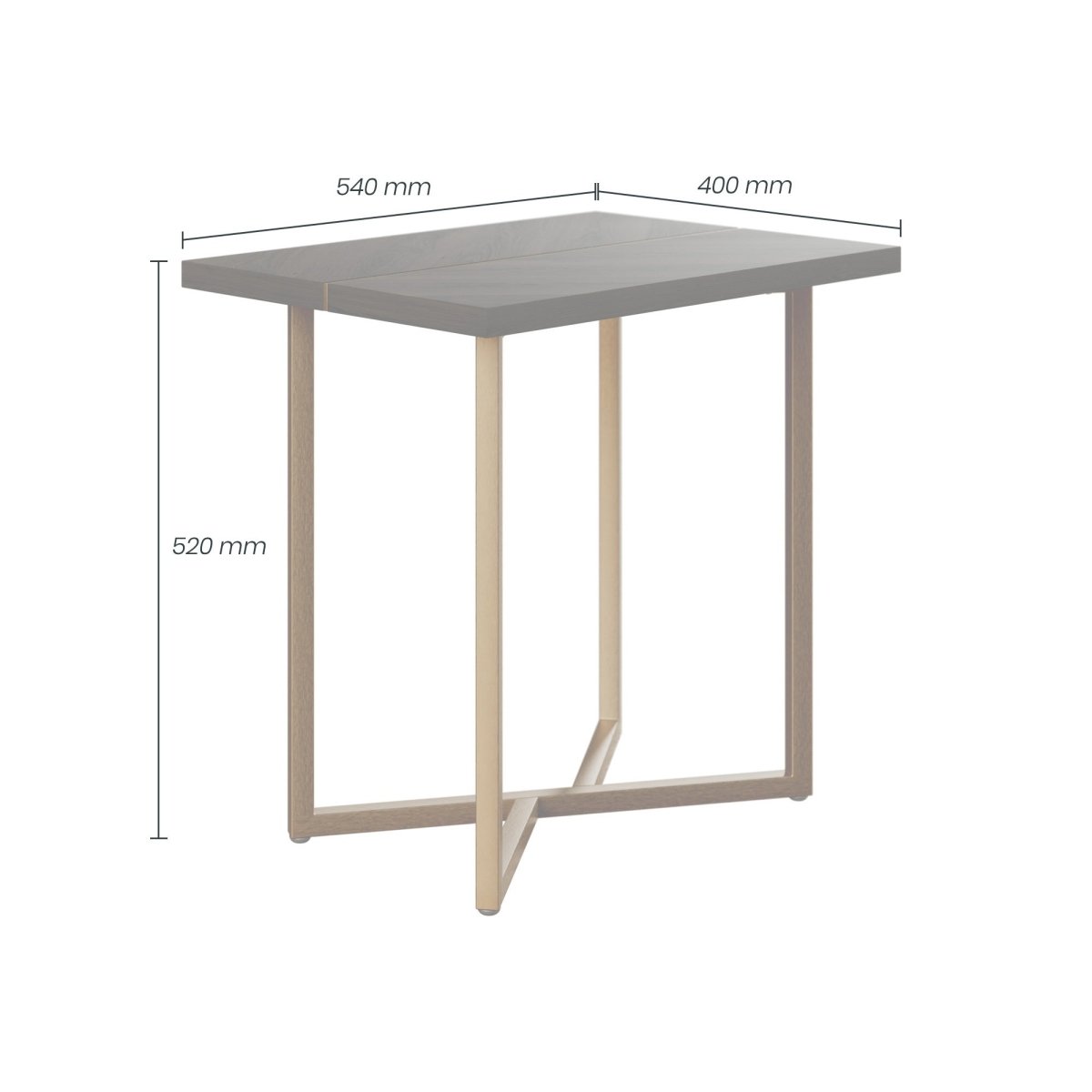 Overbury End Table - OPULENT co