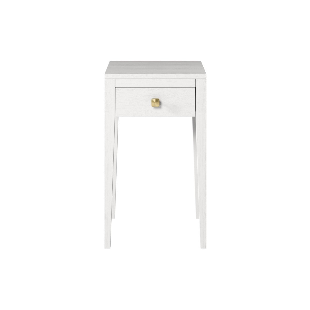 Radford Bedside | White | 1 Drawer - OPULENT co