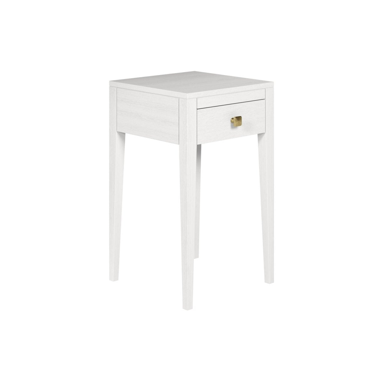 Radford Bedside | White | 1 Drawer - OPULENT co