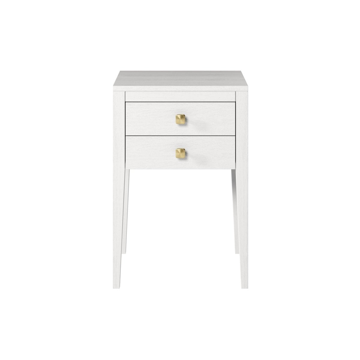 Radford Bedside | White | 2 Drawers - OPULENT co