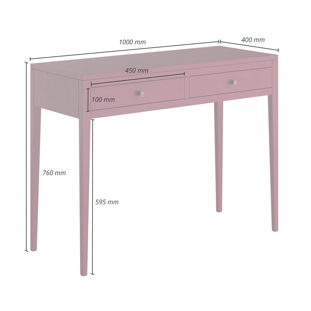 Radford Console | Red - OPULENT co
