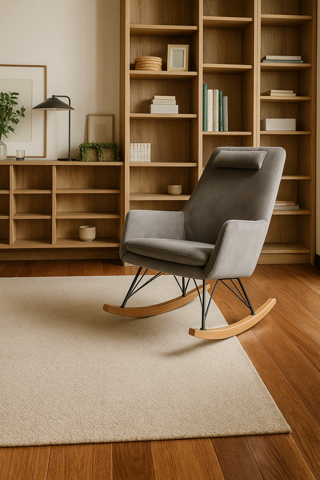 Japandi Rocking Chair Styling Ideas for Calm and Minimal Homes | Opulent & Co