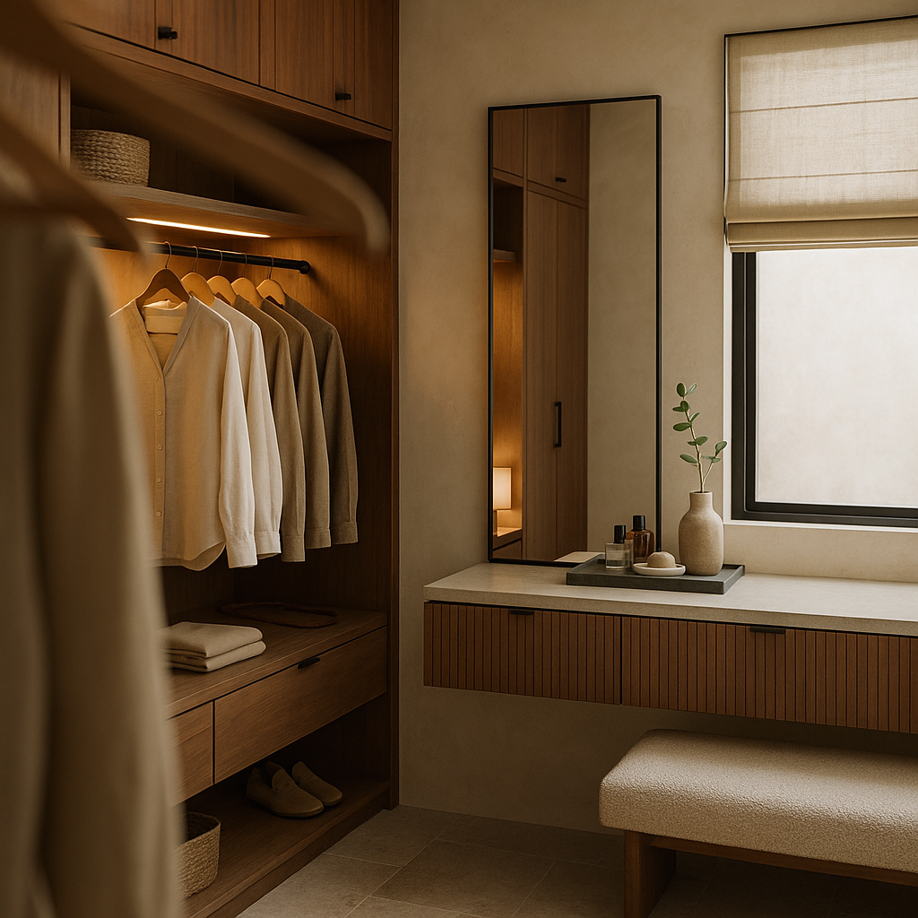 Dressing Room Ideas: Small UK Spaces, Colour, Lighting, Storage