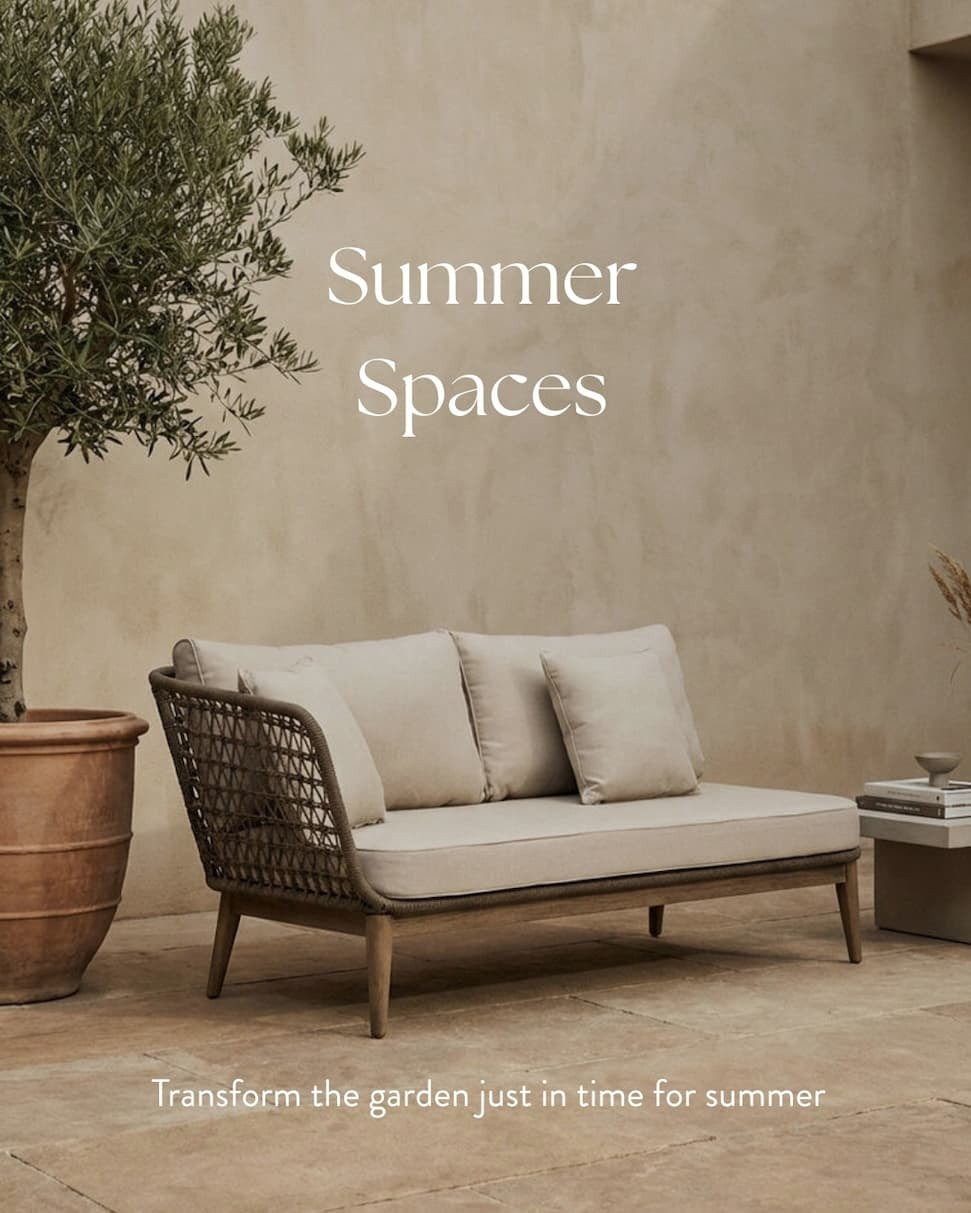 Aurora 2 Seater Rope Sofa outdoor garden furniture Opulent Co