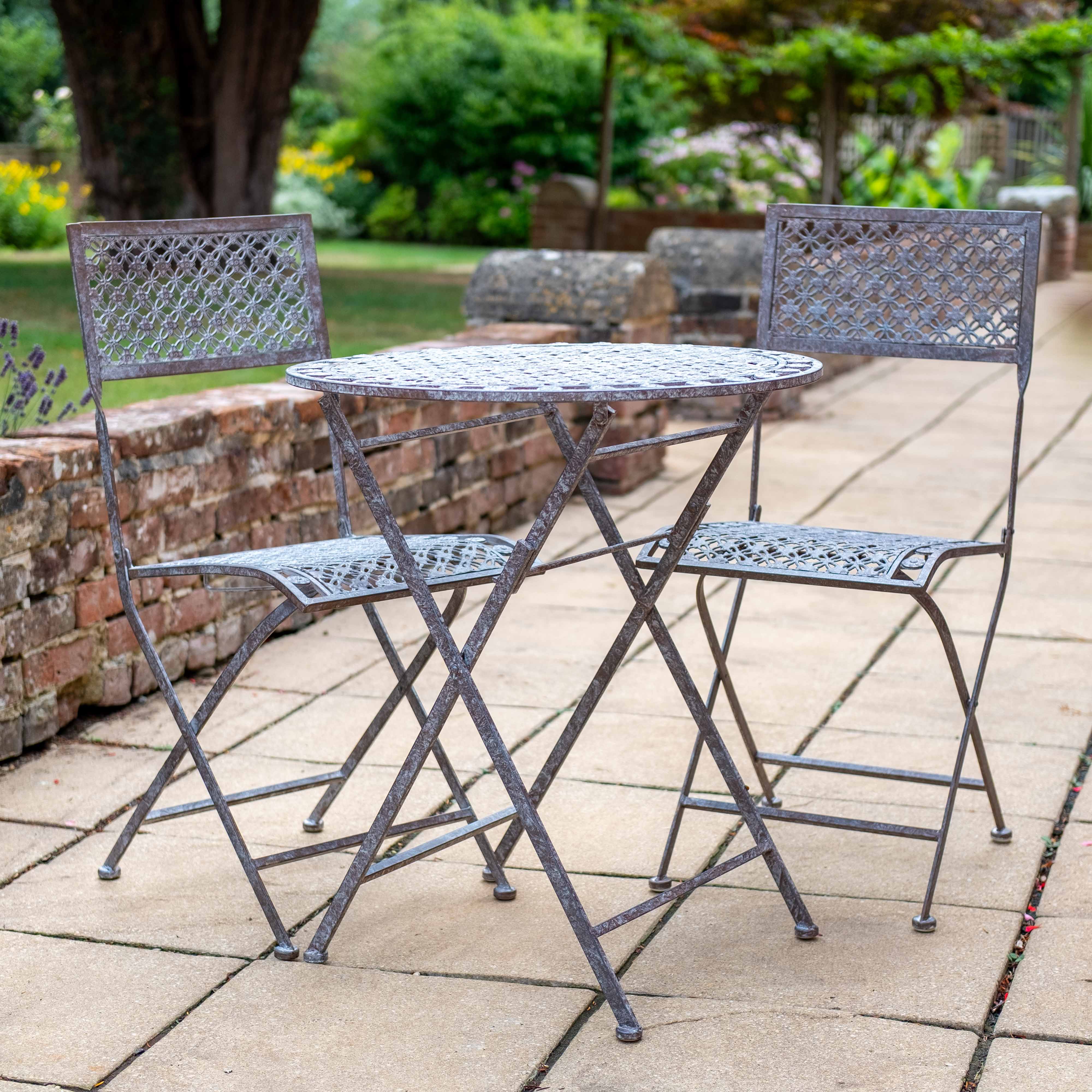 Marlborough Bistro Set 3pc Set | Stone