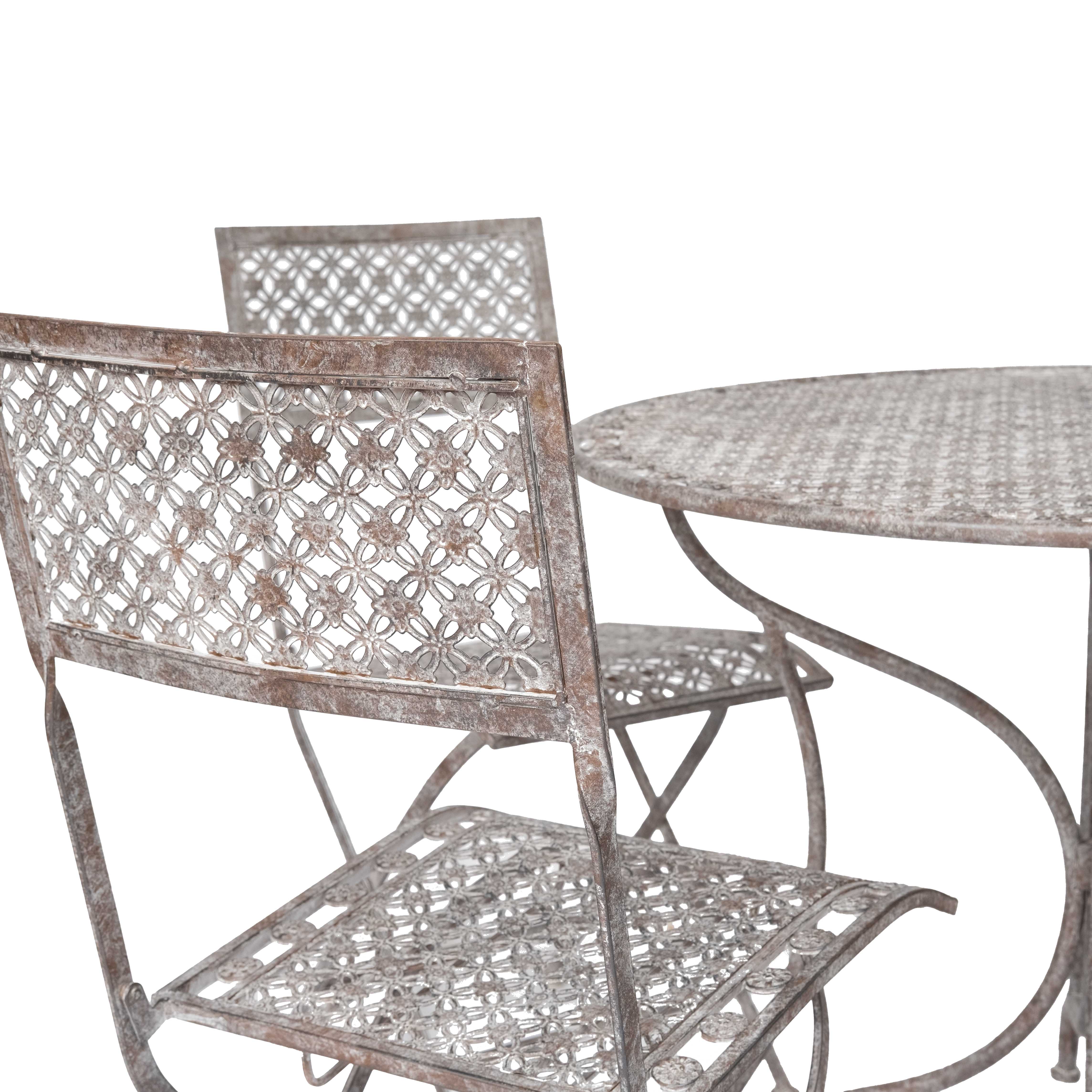 Marlborough Bistro Set 3pc Set | Stone