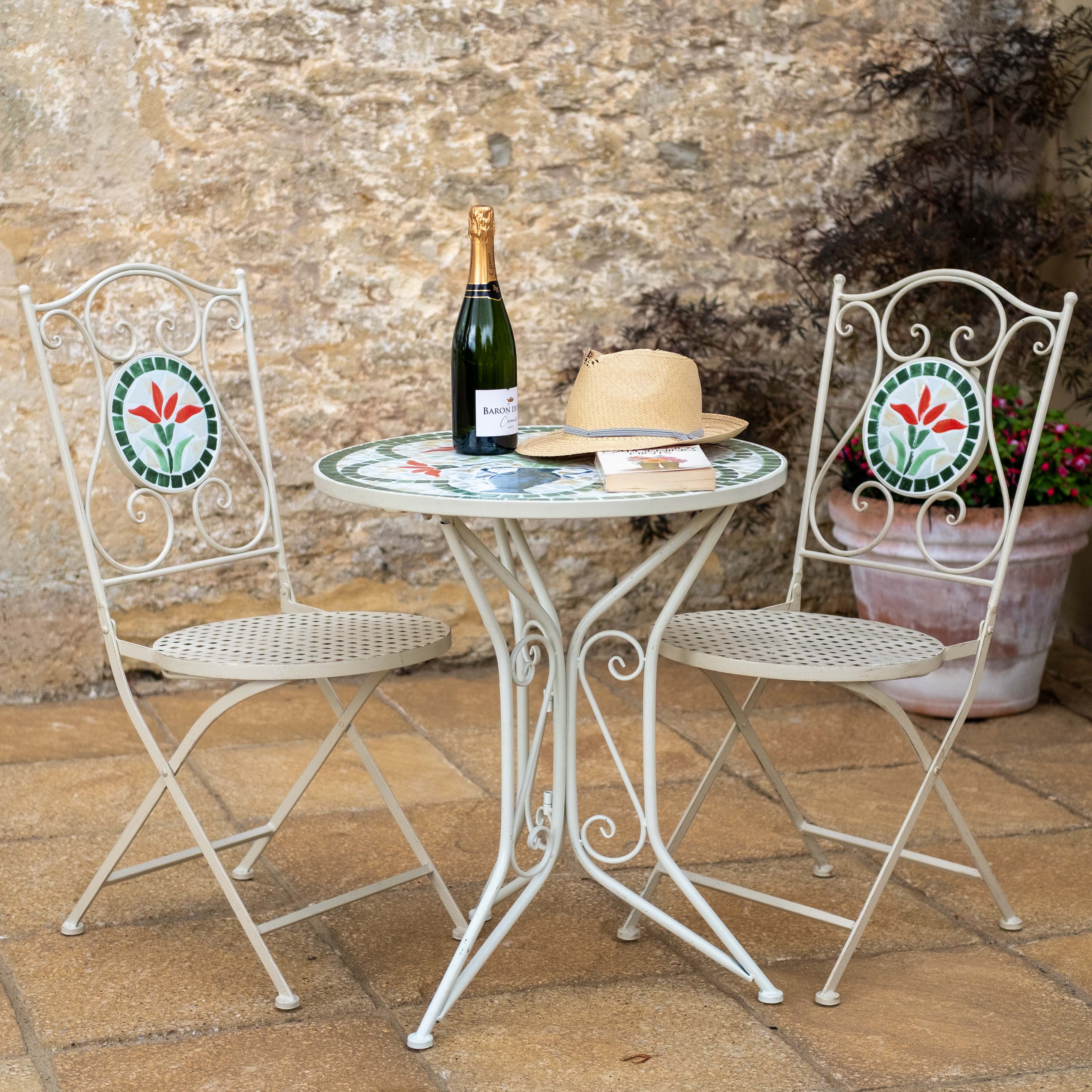 Mosaic Bistro Set | FLORAL