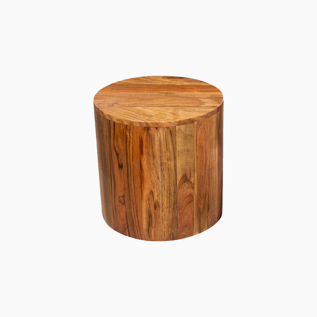 Jesper Rustic Acacia Wood End Table