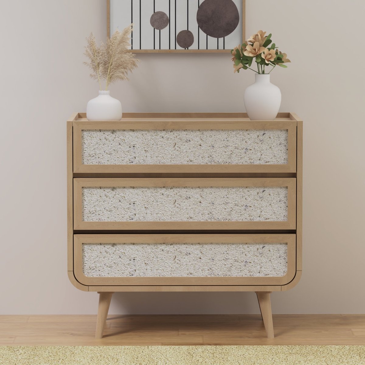 Oxy Three Drawer Chest - OPULENT Co