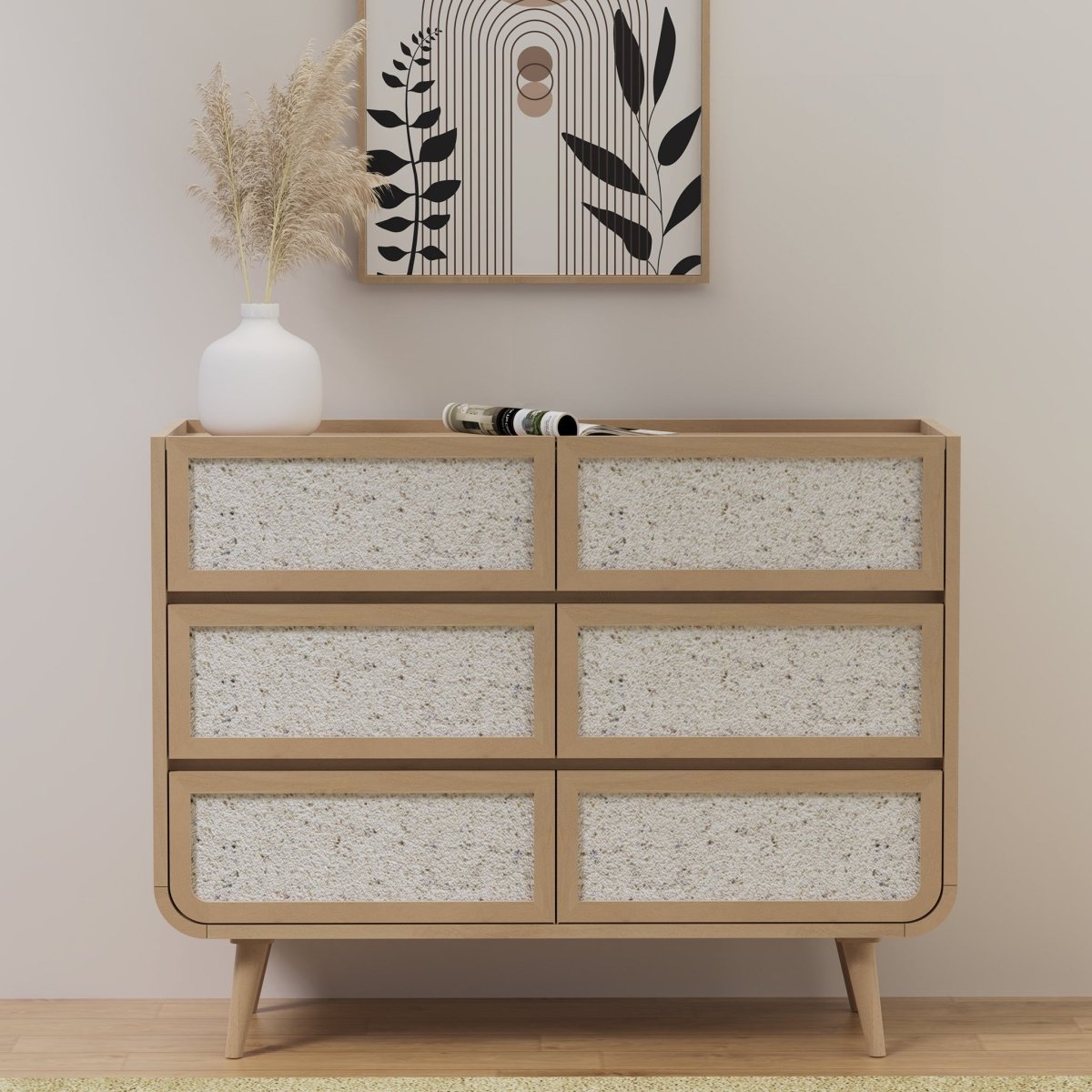 Oxy Six Drawer Chest - OPULENT Co
