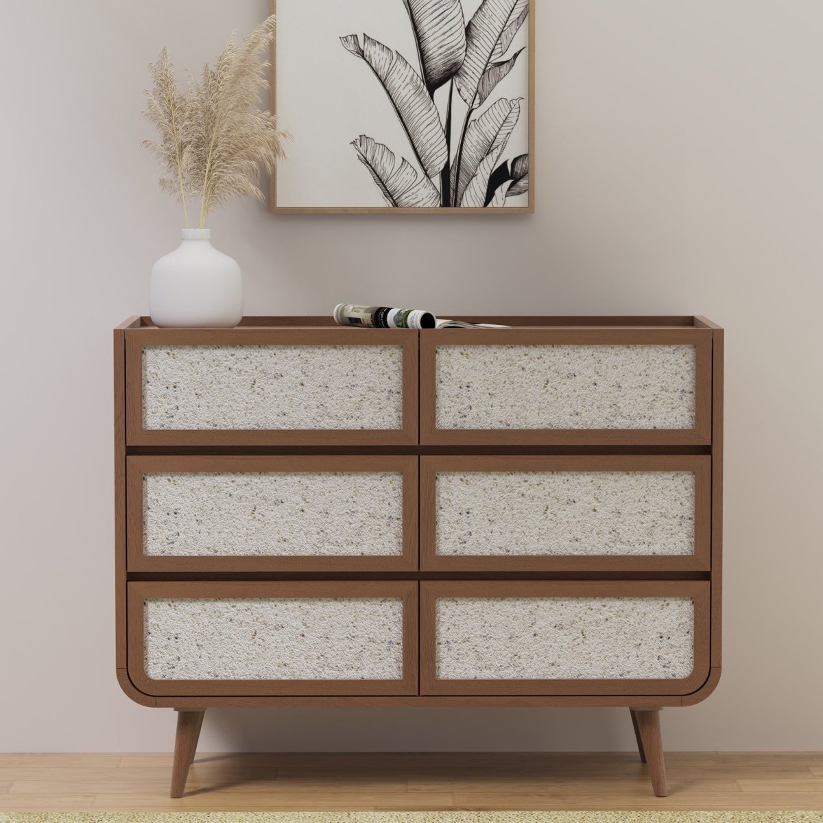 Oxy Six Drawer Chest - OPULENT Co