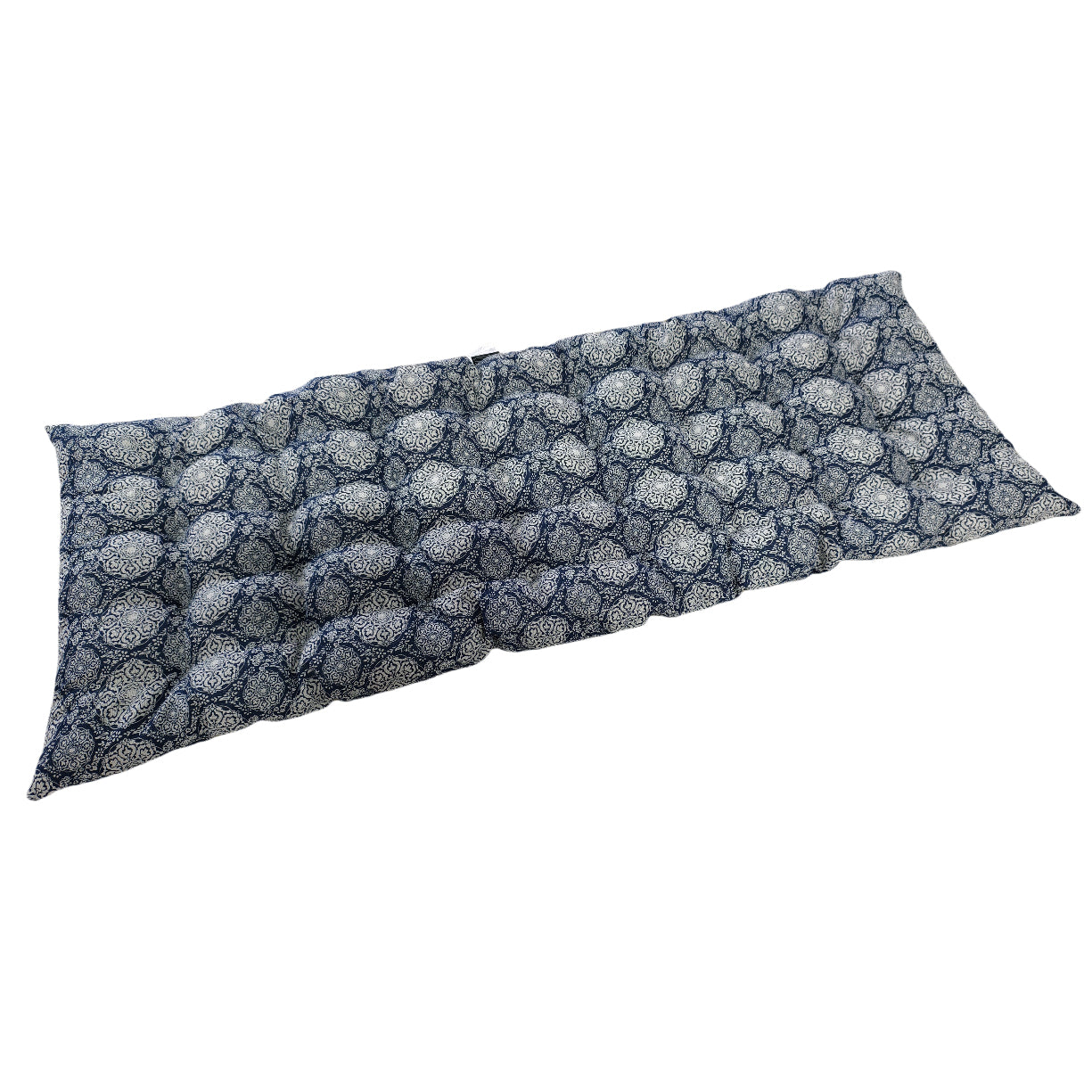 Bench Seatpad | Celtic Blue Pattern - OPULENT Co