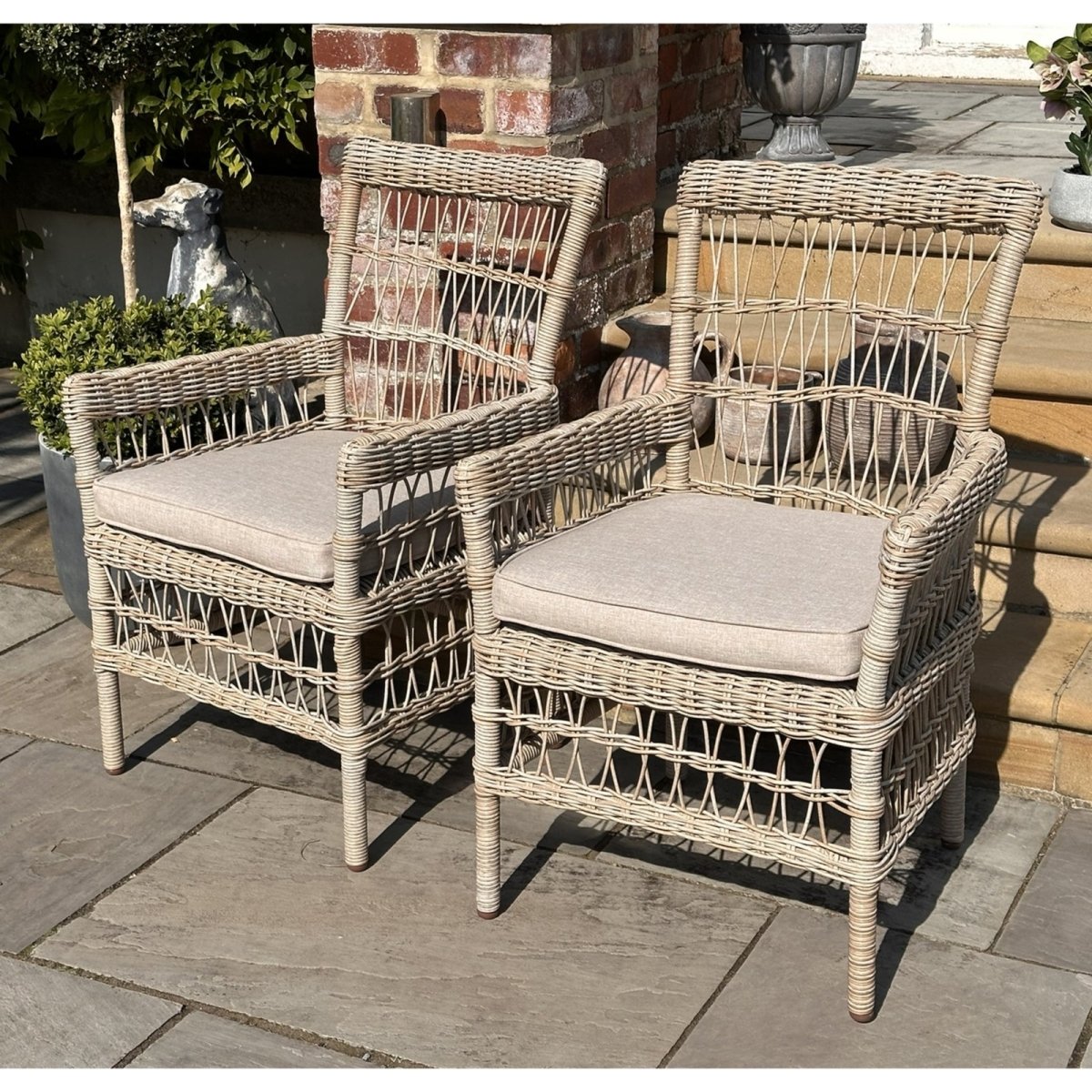 Provence Collection Outdoor Dining Chair - OPULENT Co