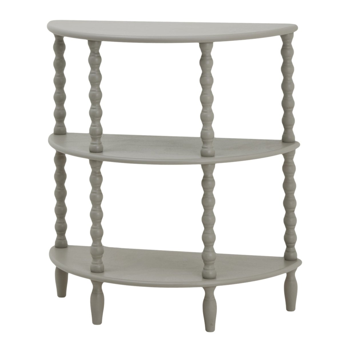 The Camden Collection Half Moon 3 Tier Table - OPULENT Co