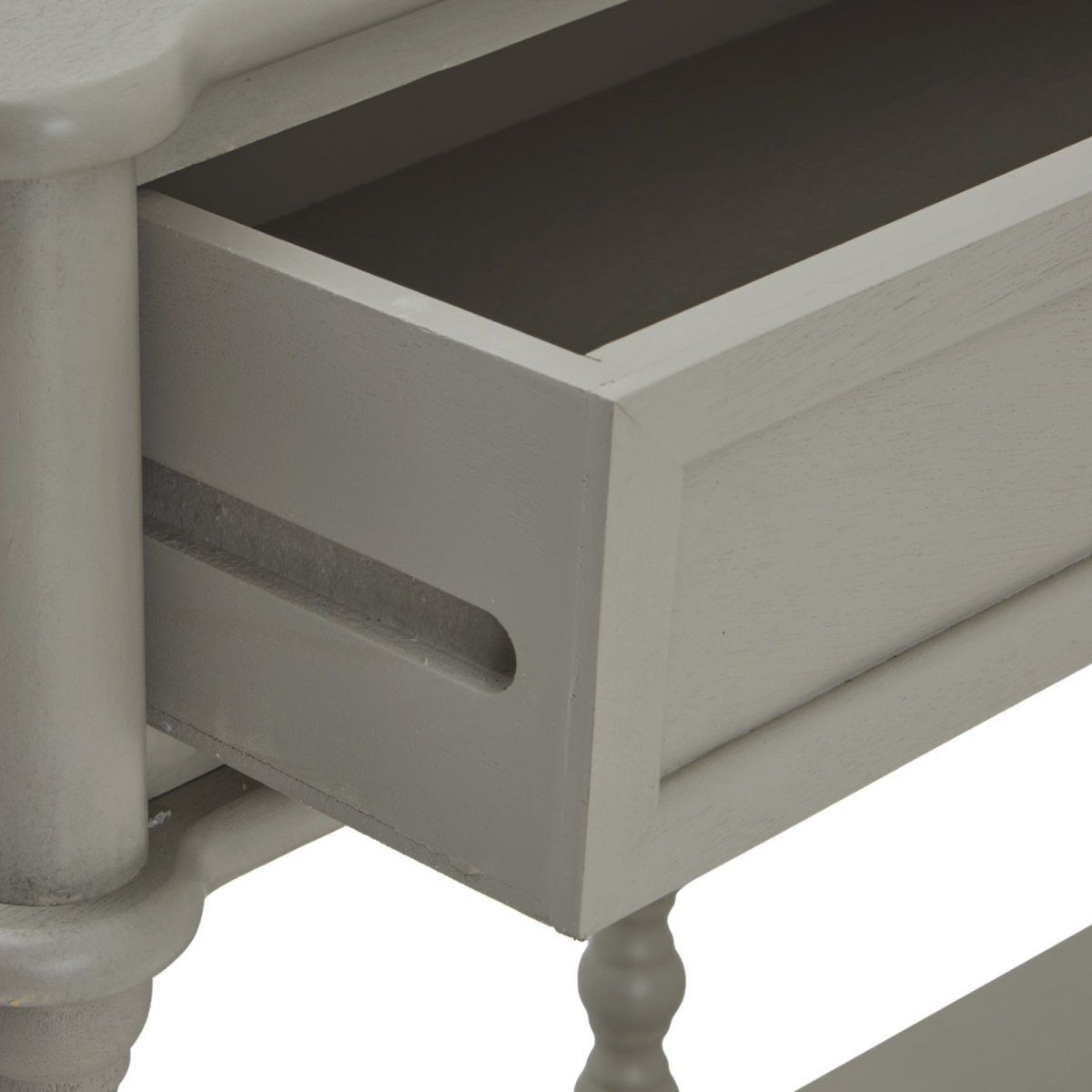 The Camden Collection Large Two Drawer Console Table - OPULENT Co
