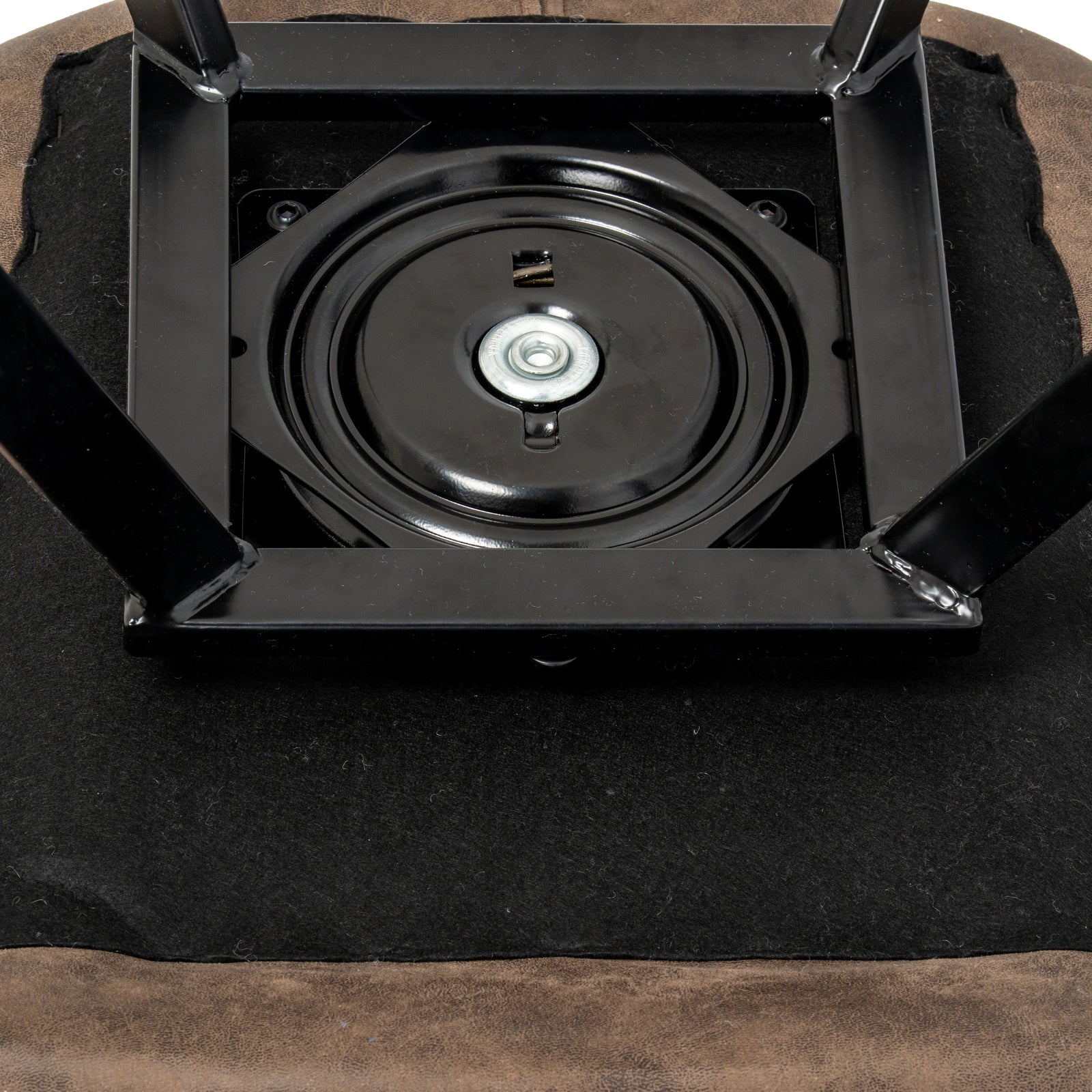 Malmo Coffee Swivel Dining Chair