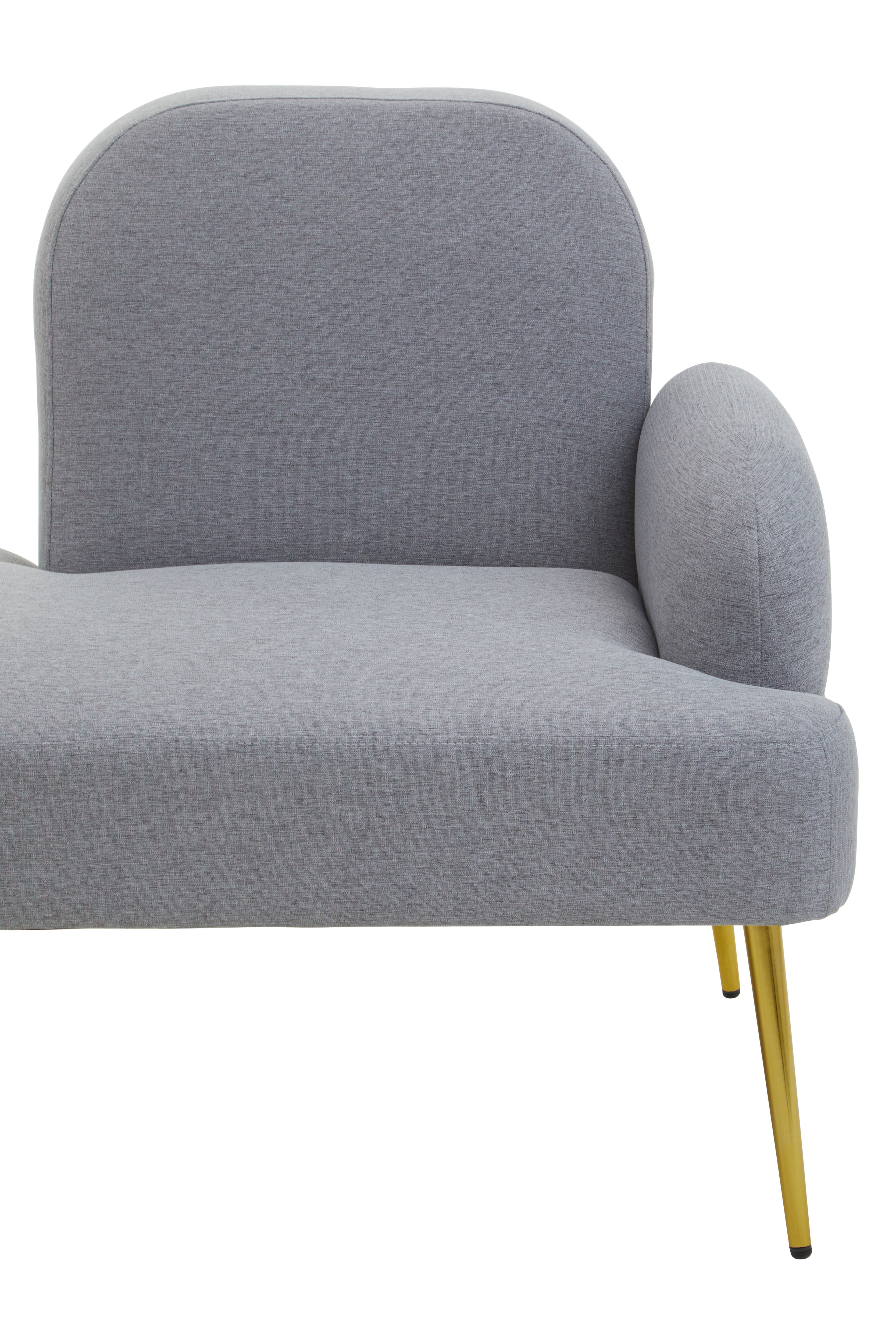 Richmond Left Arm Grey Chaise Lounge