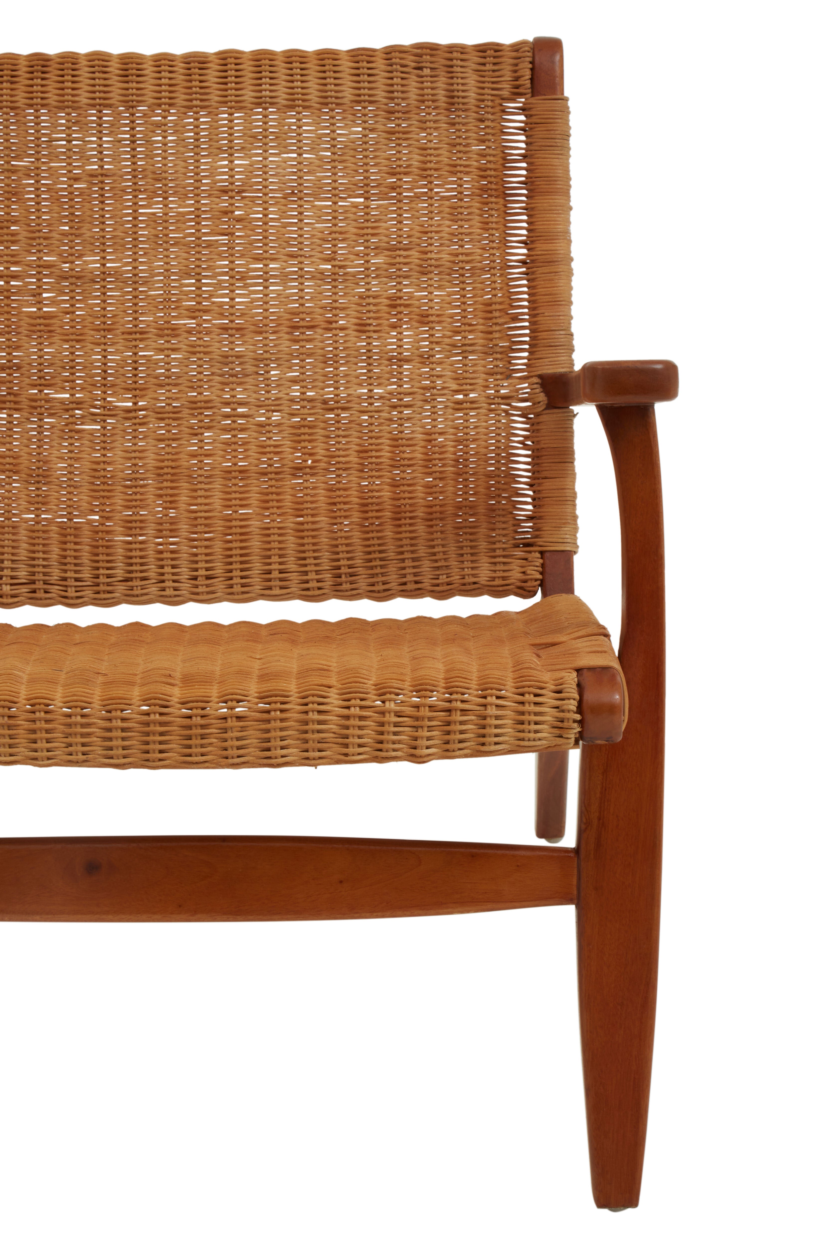 Papua Woven Chair In Brown Natural Rattan