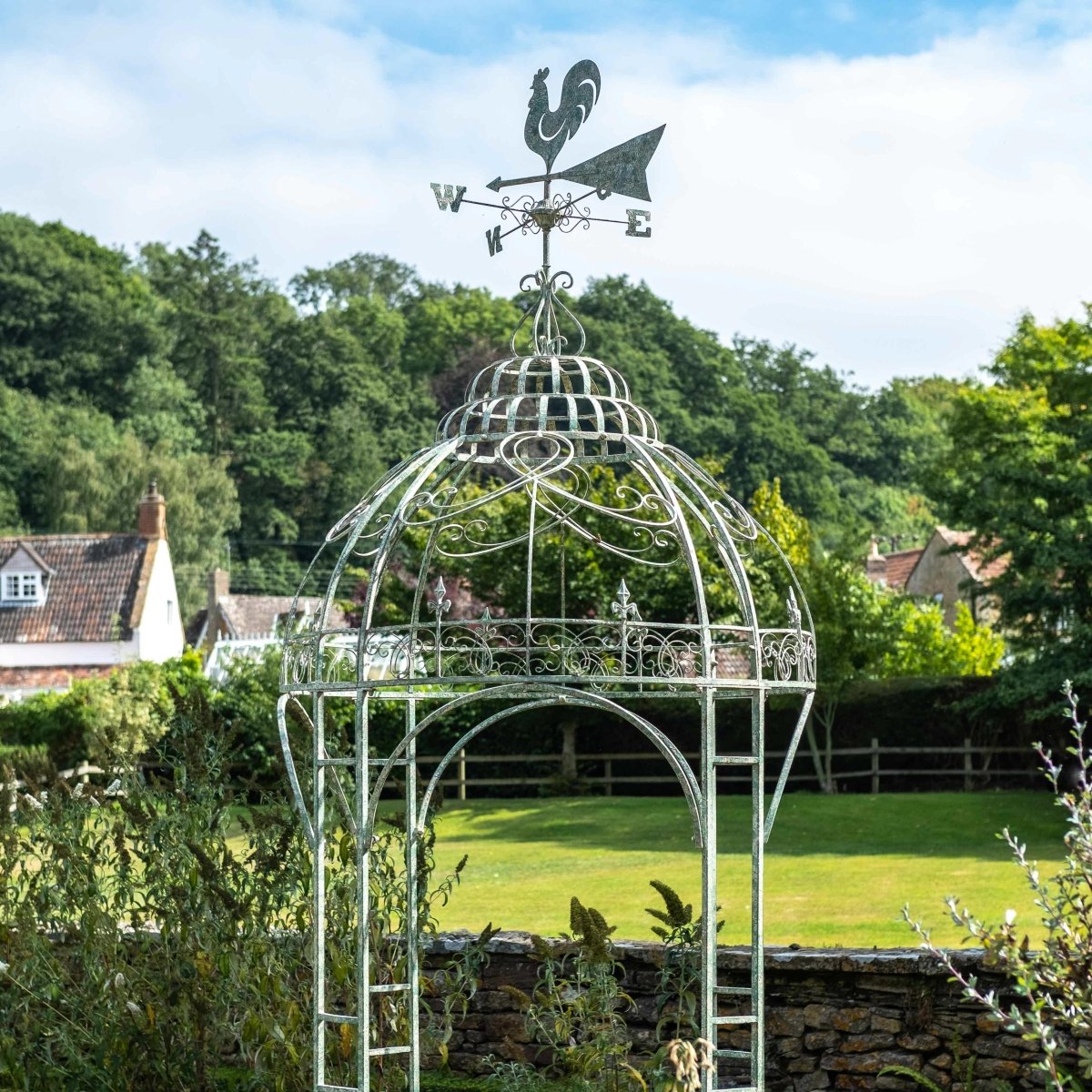 Cockerel Gazebo | Antique Green - OPULENT Co