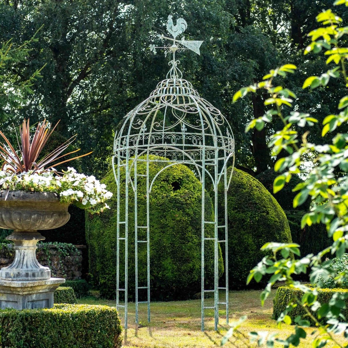Cockerel Gazebo | Antique Green - OPULENT Co