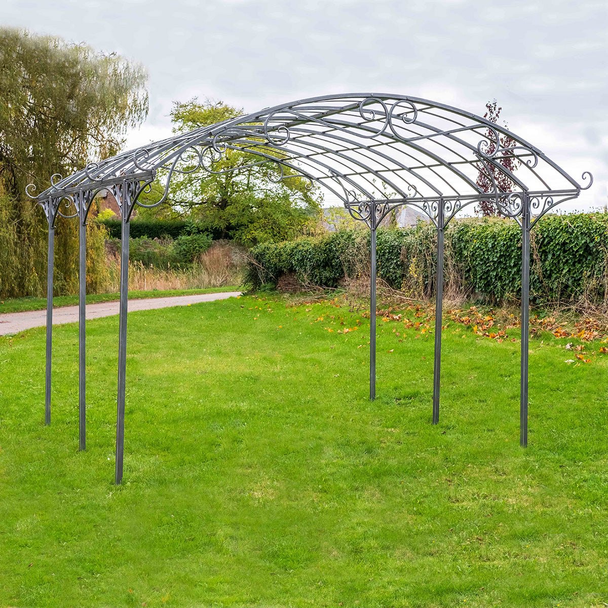 Parisienne Gazebo | Charcoal - OPULENT Co