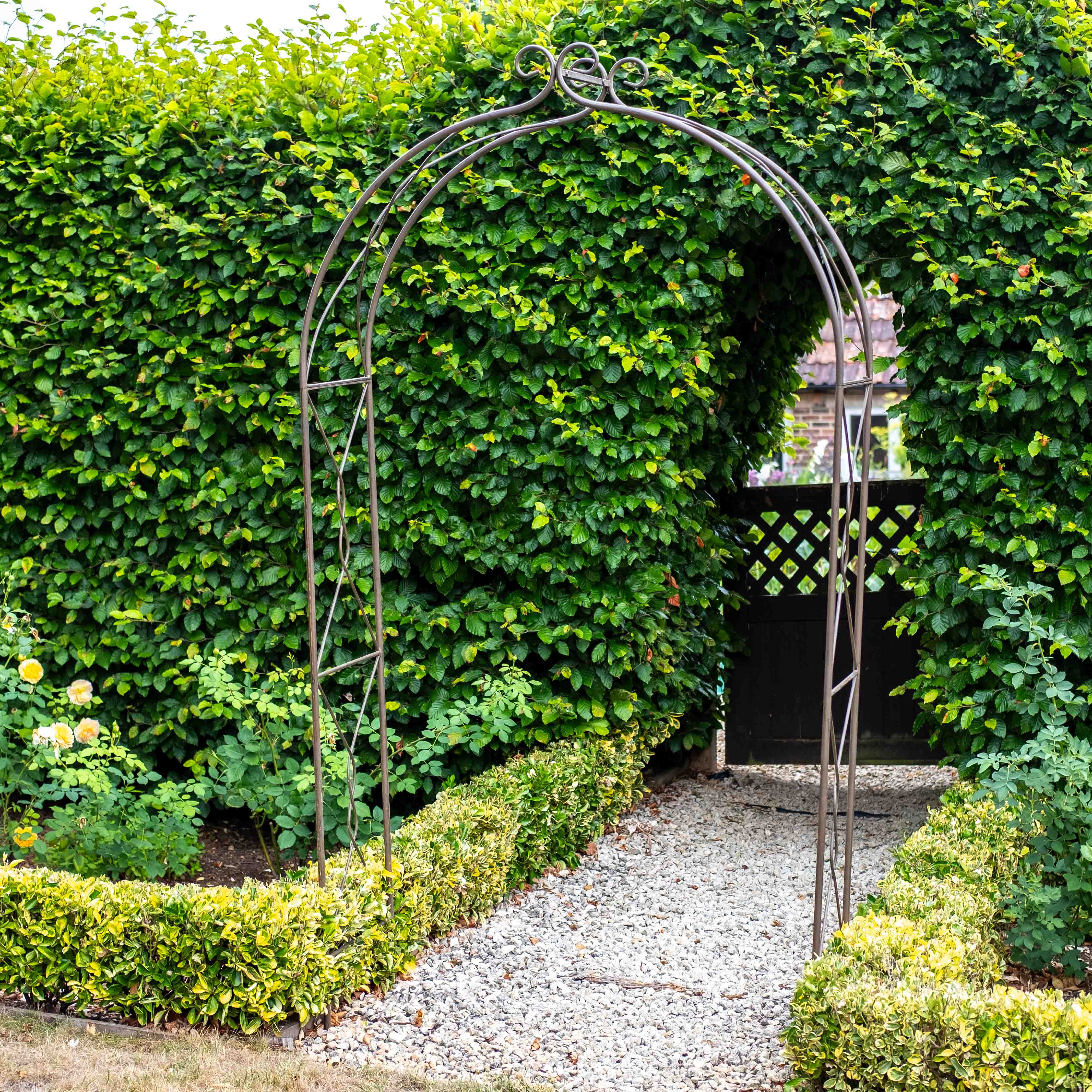 Knotted Garden Arch | Rusty