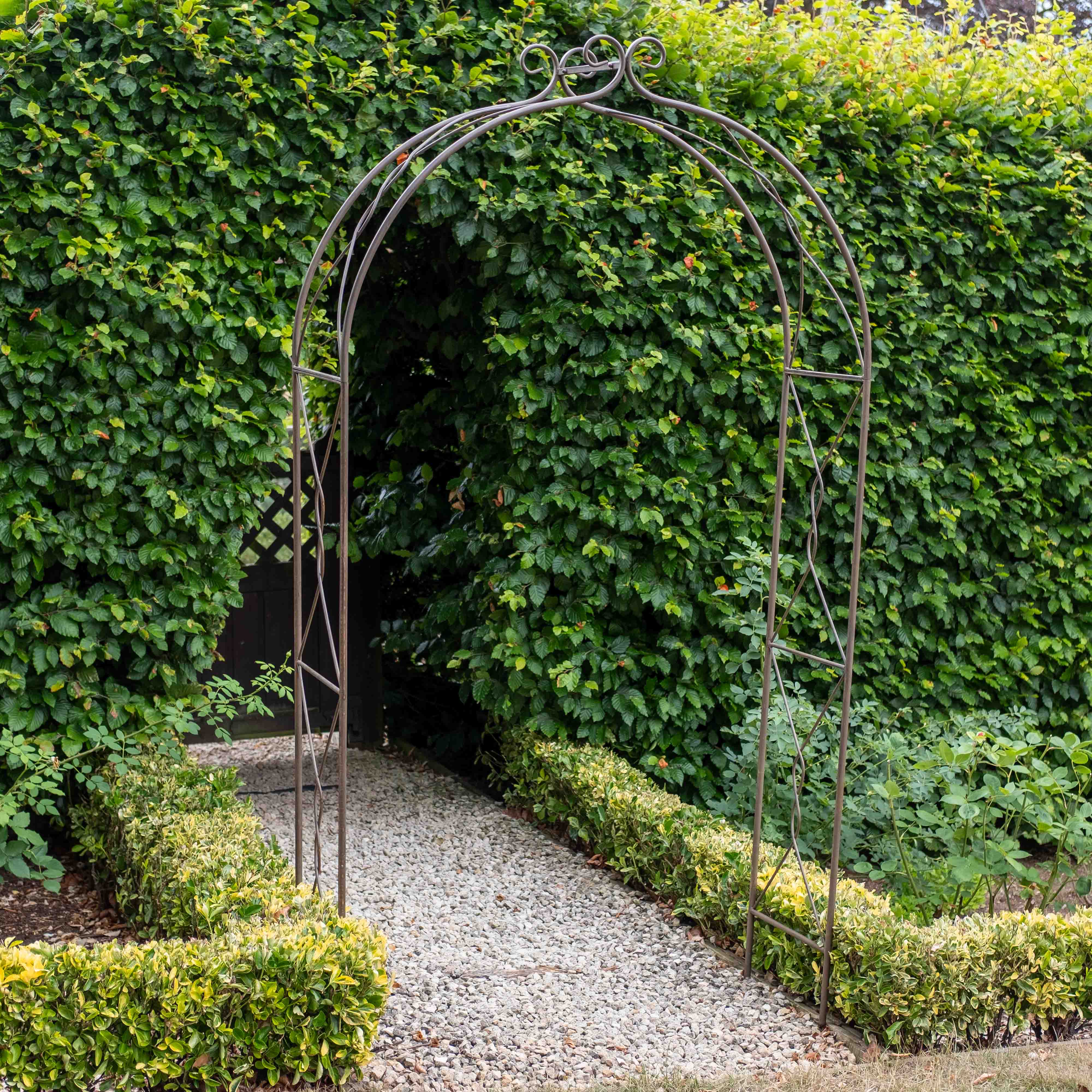 Knotted Garden Arch | Rusty