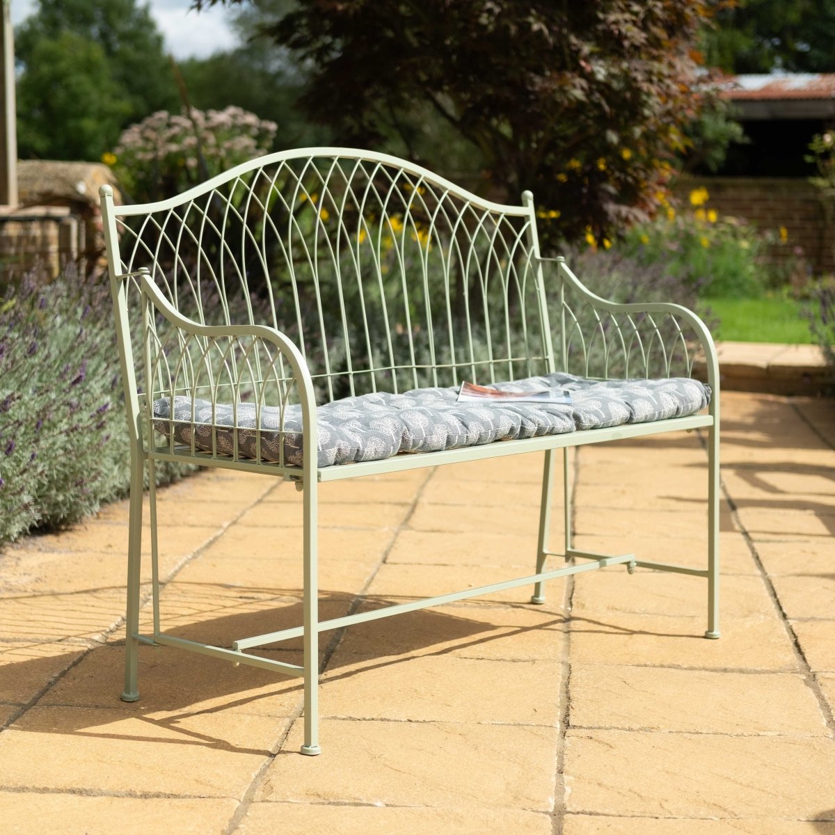 Hampton Bench | Green - OPULENT Co