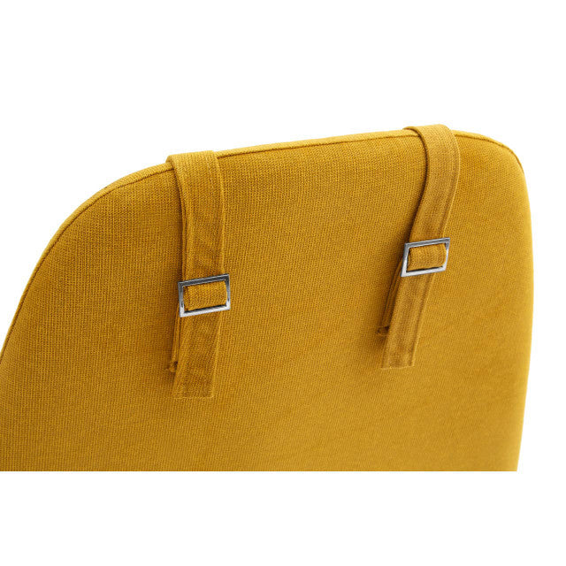 Erritso Yellow Rocking Chair High Back