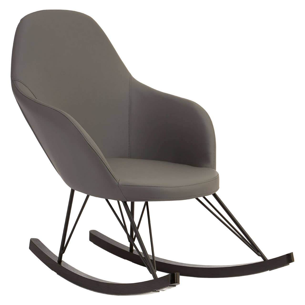 Erritso Dark Grey Rocking Chair