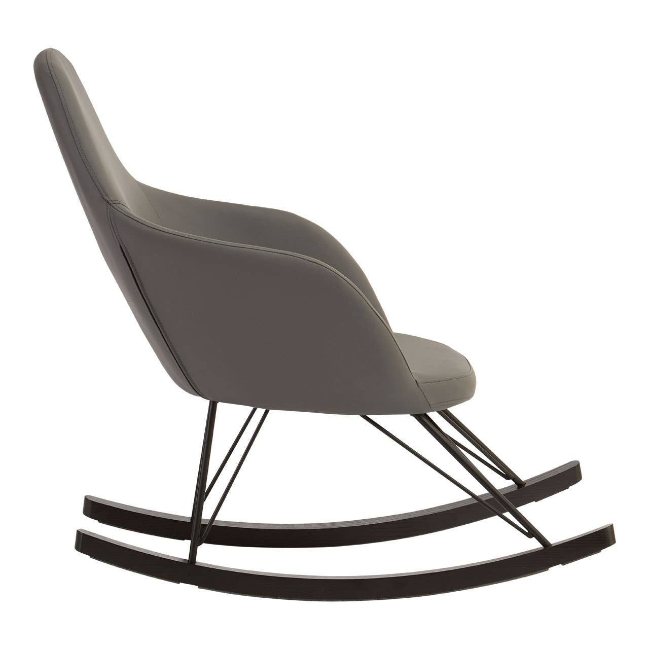 Erritso Dark Grey Rocking Chair