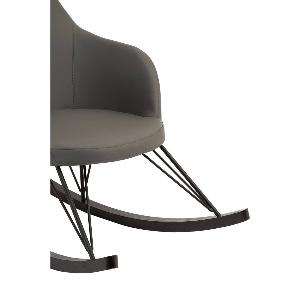 Erritso Dark Grey Rocking Chair