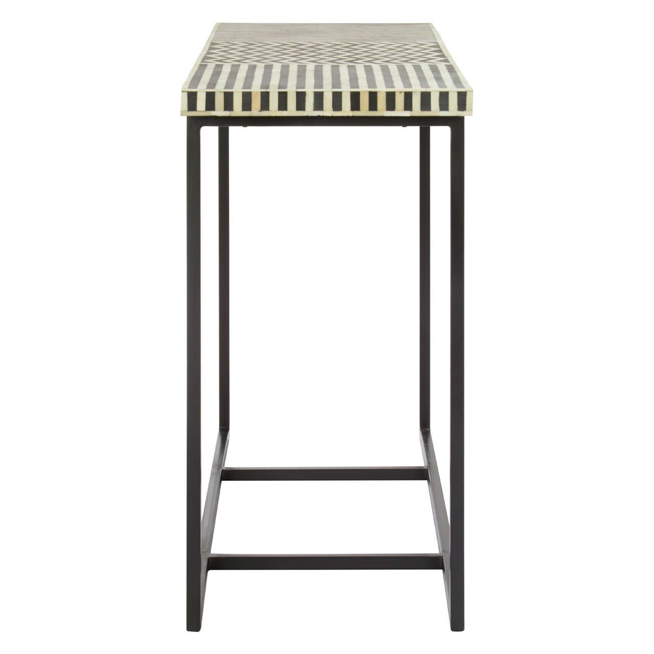 Bohemira Mango Wood With Bone Inlay Console Table