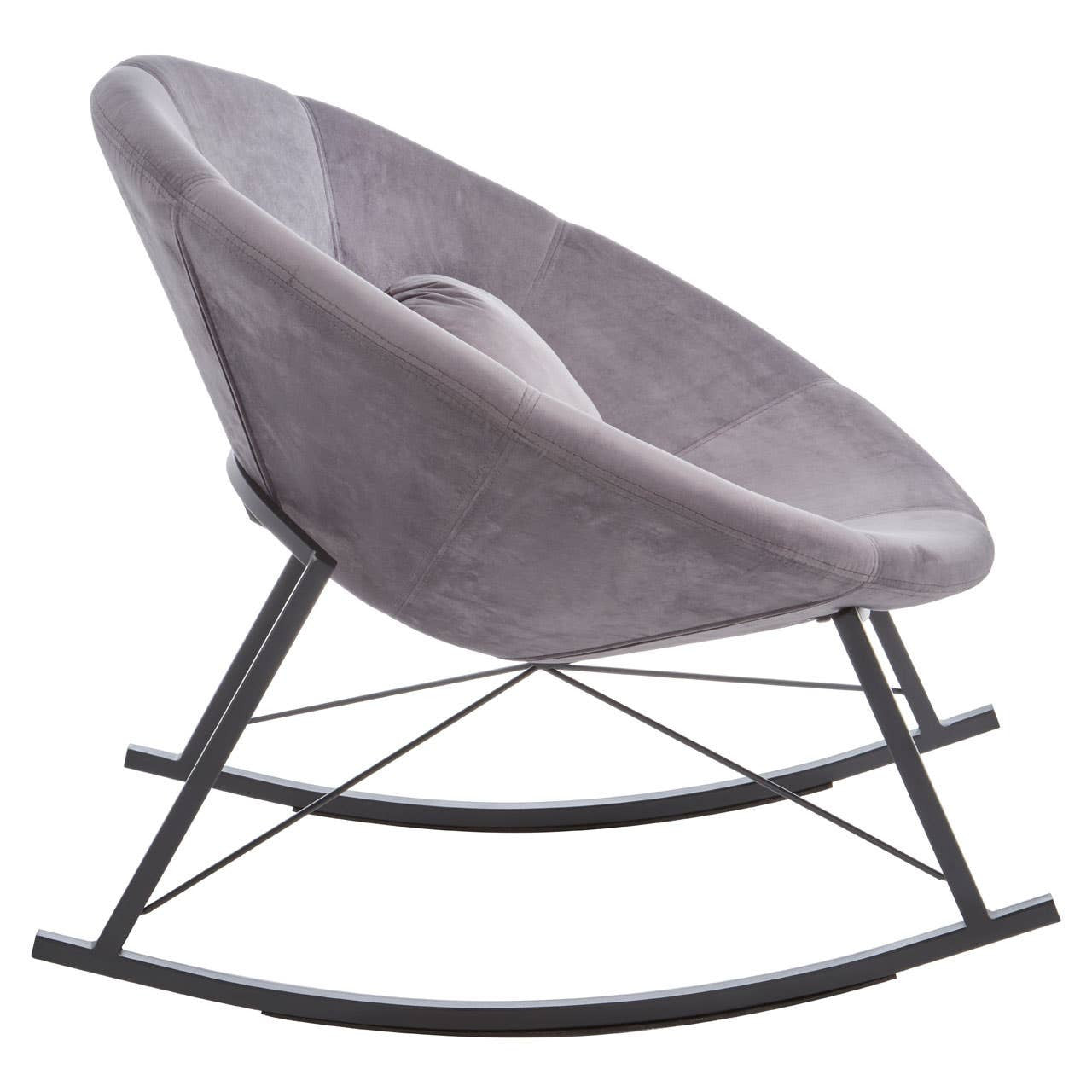 Circarto Grey Conic Rocking Chair