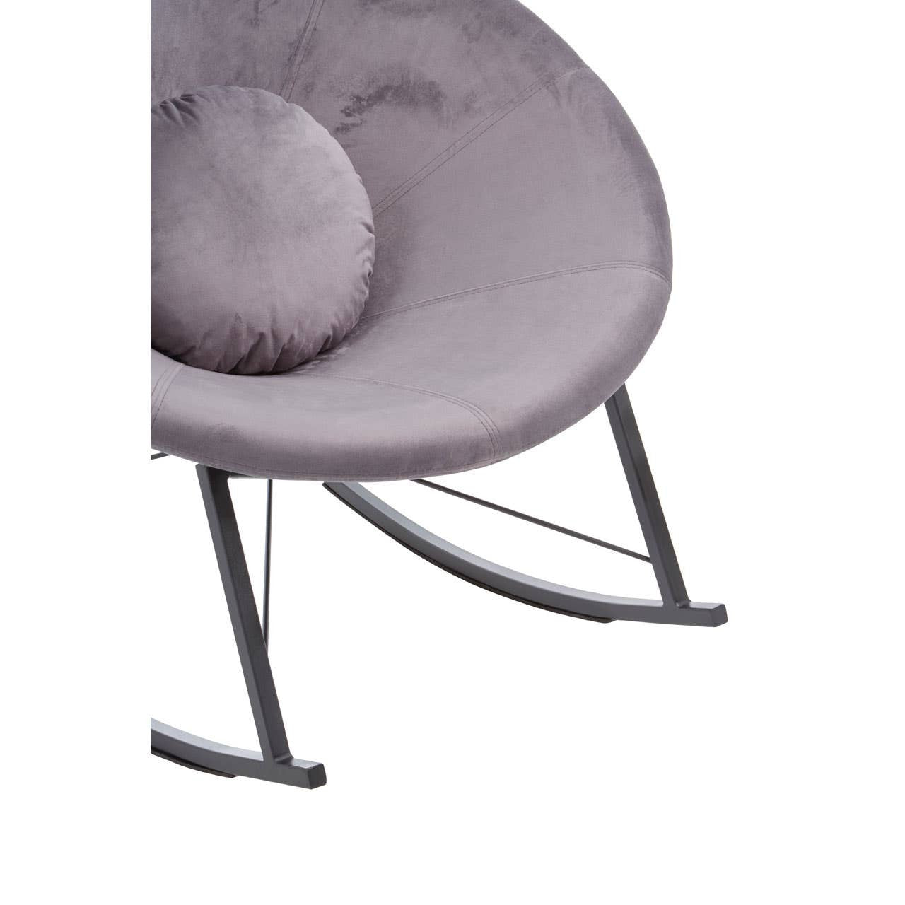 Circarto Grey Conic Rocking Chair