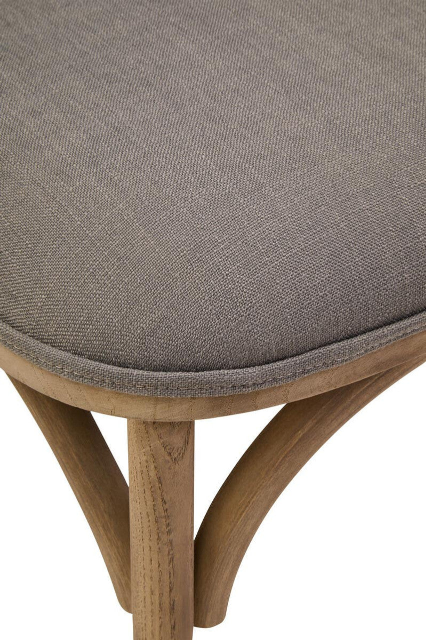 Nino Grey Wash Elm Wood Dining Chair