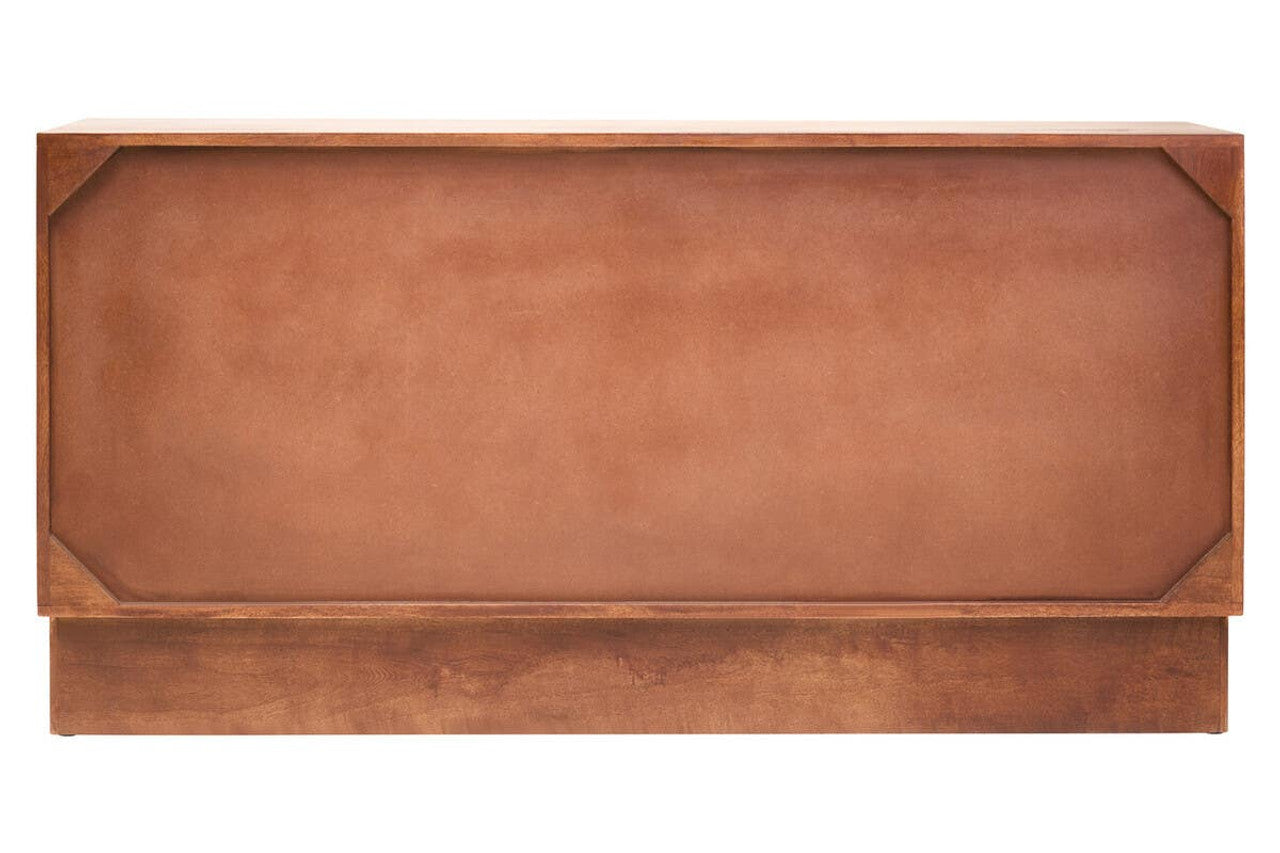 Silvara Four Door Mango Wood Hammered Sideboard