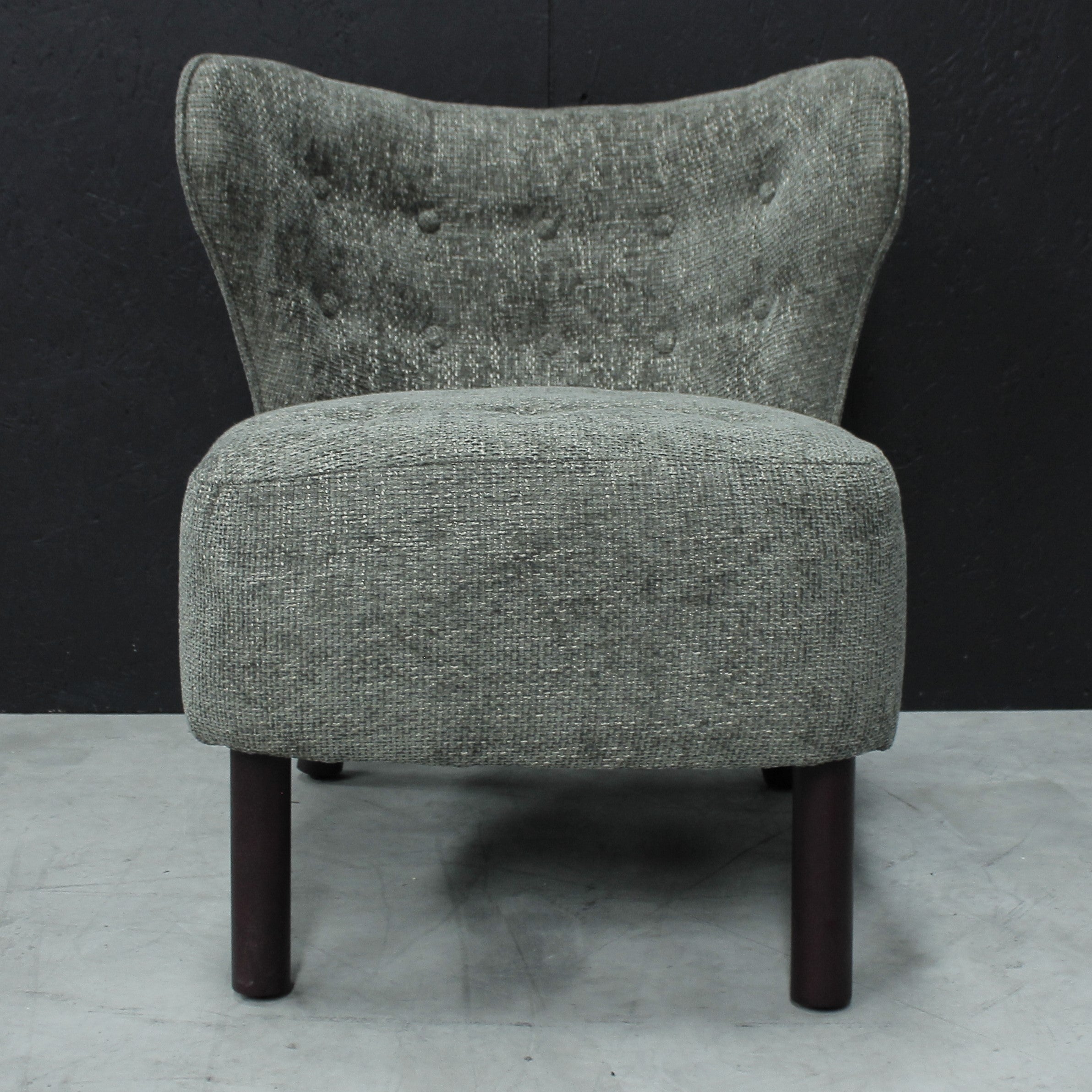 Avery Occasional Chair in Boucle Olive