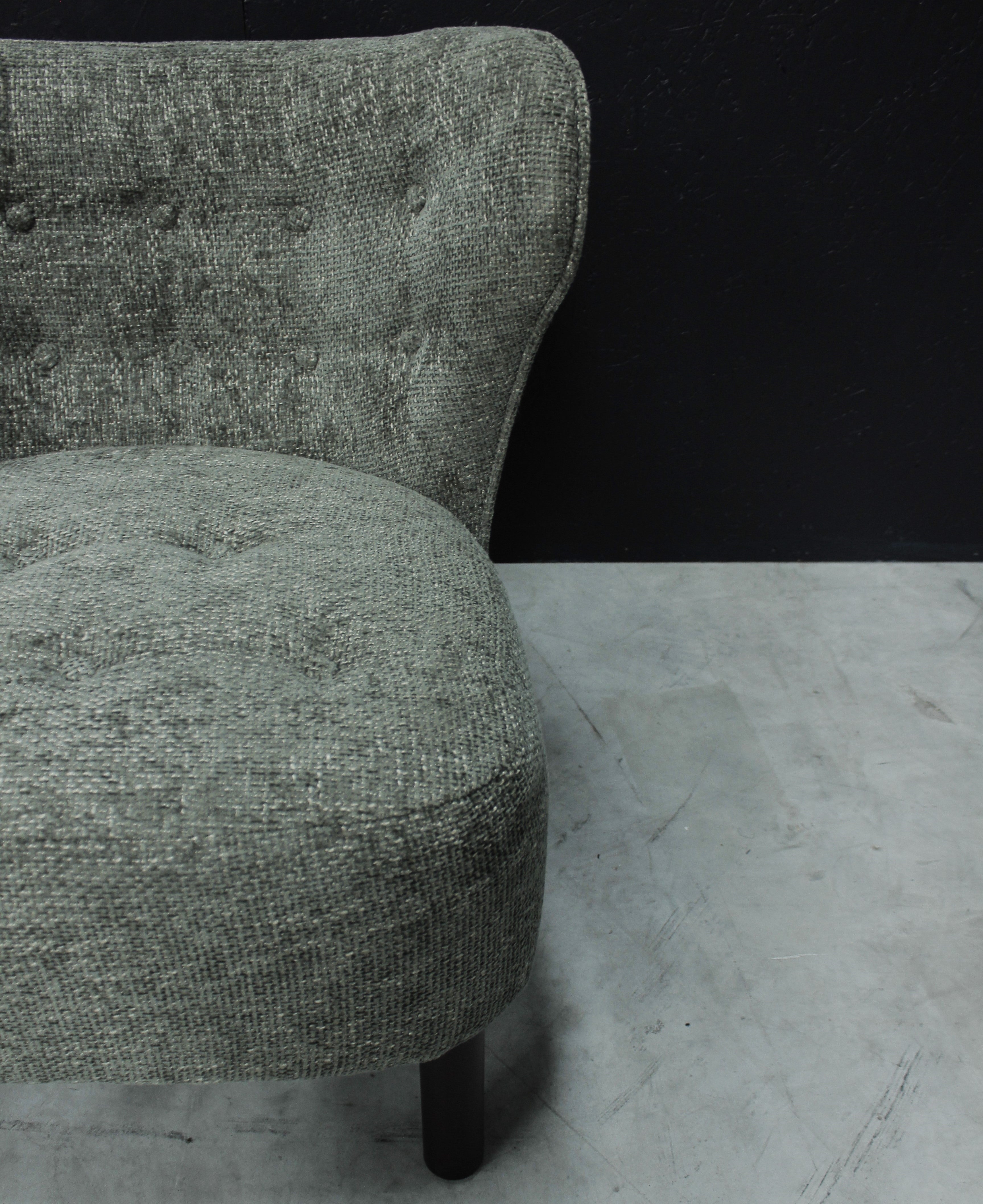 Avery Occasional Chair in Boucle Olive