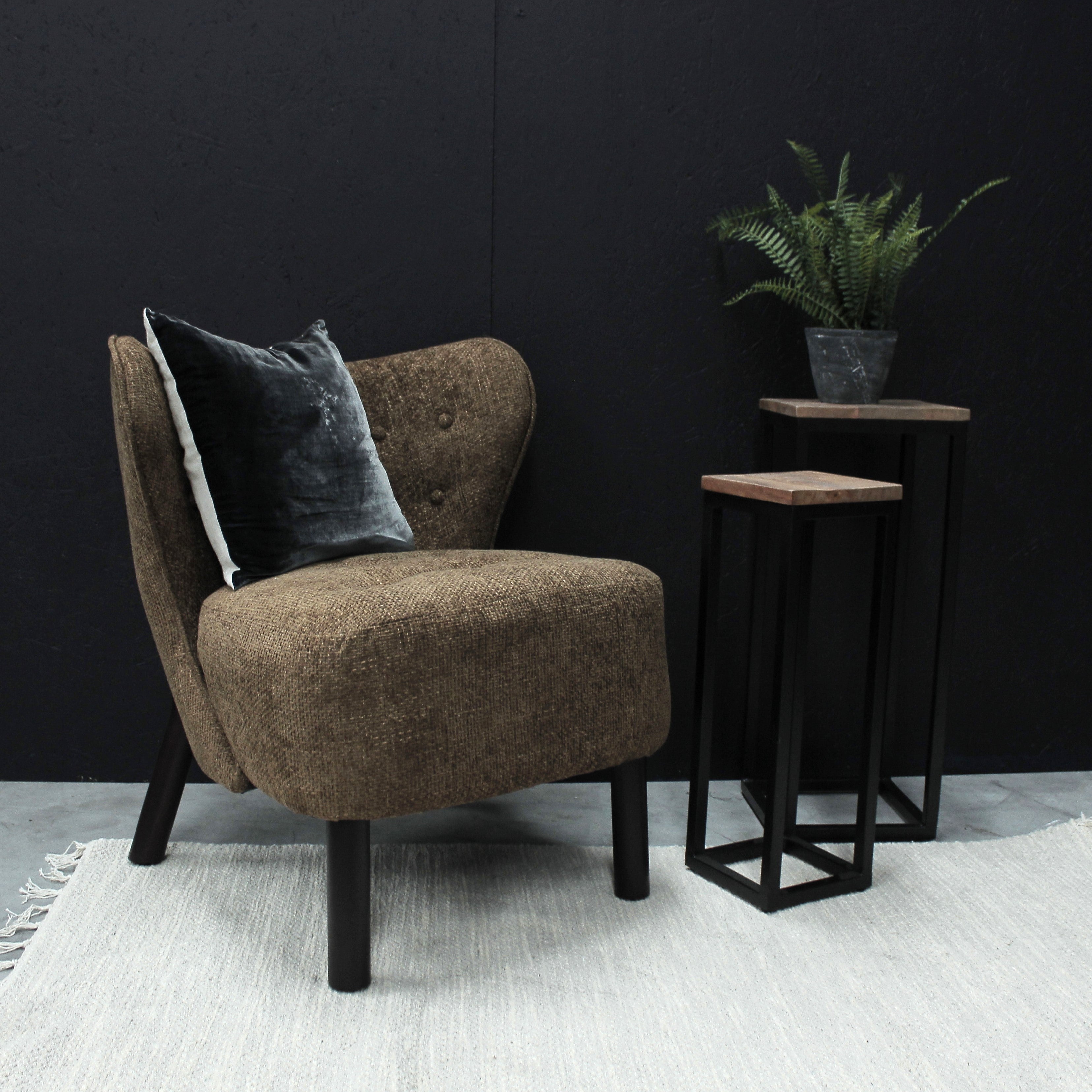Avery Occasional Chair in Boucle Amber