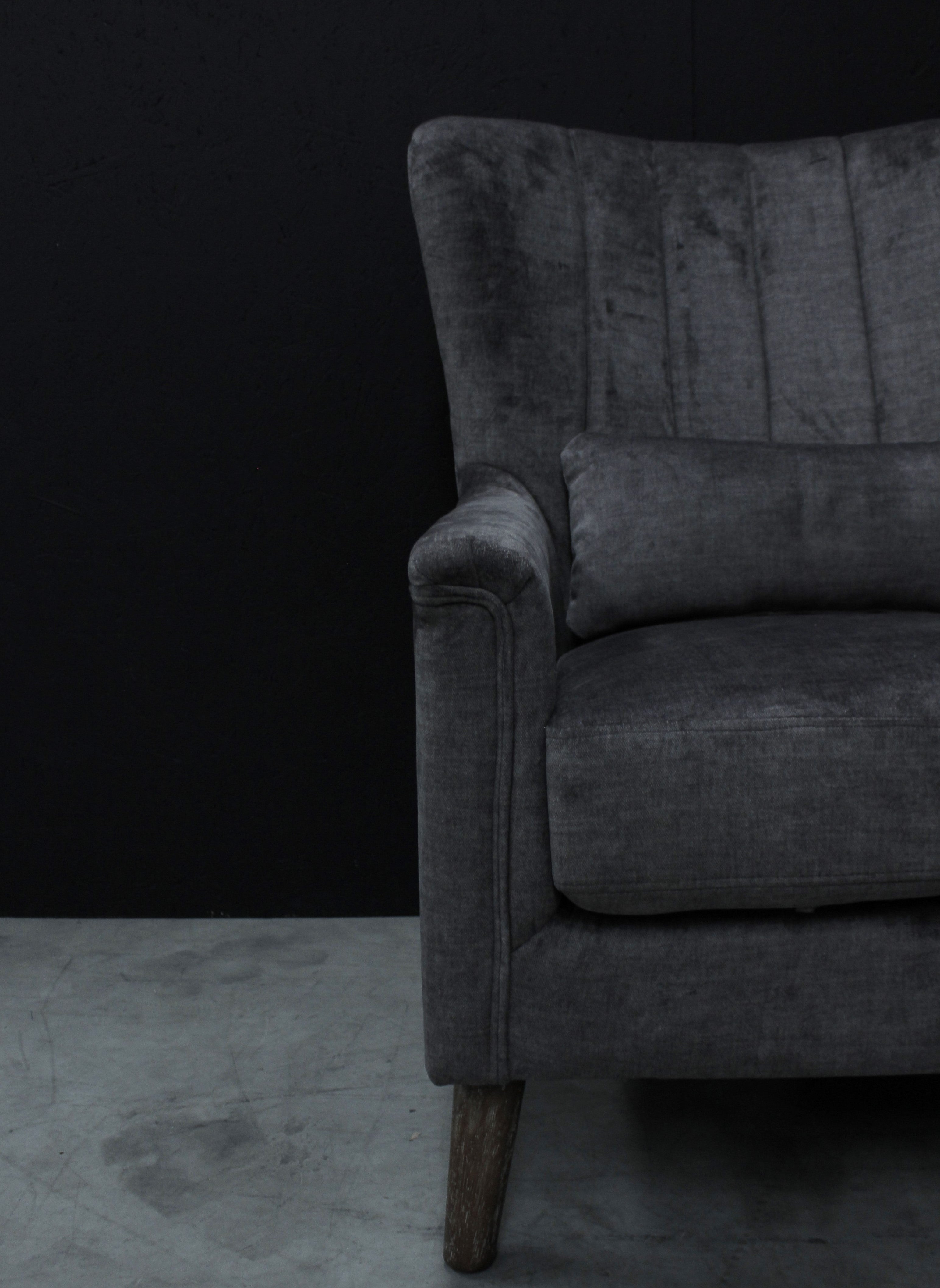 Melbah Armchair in Graphite
