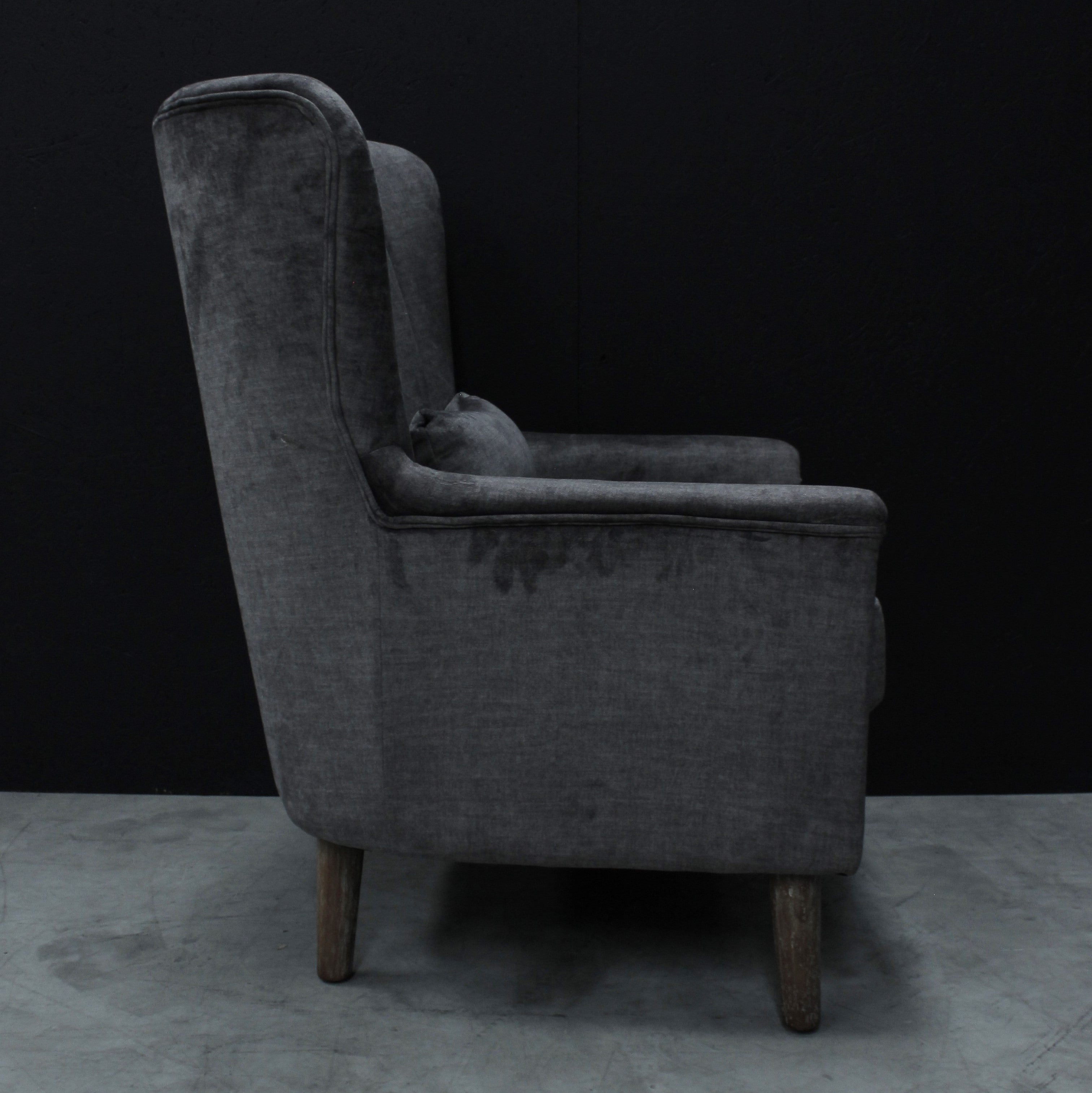 Melbah Armchair in Graphite