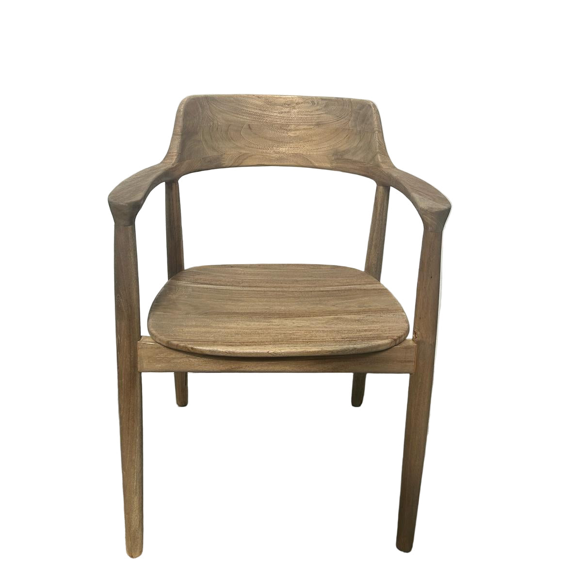 Shoreditch Dining Chair with Arms in Teak