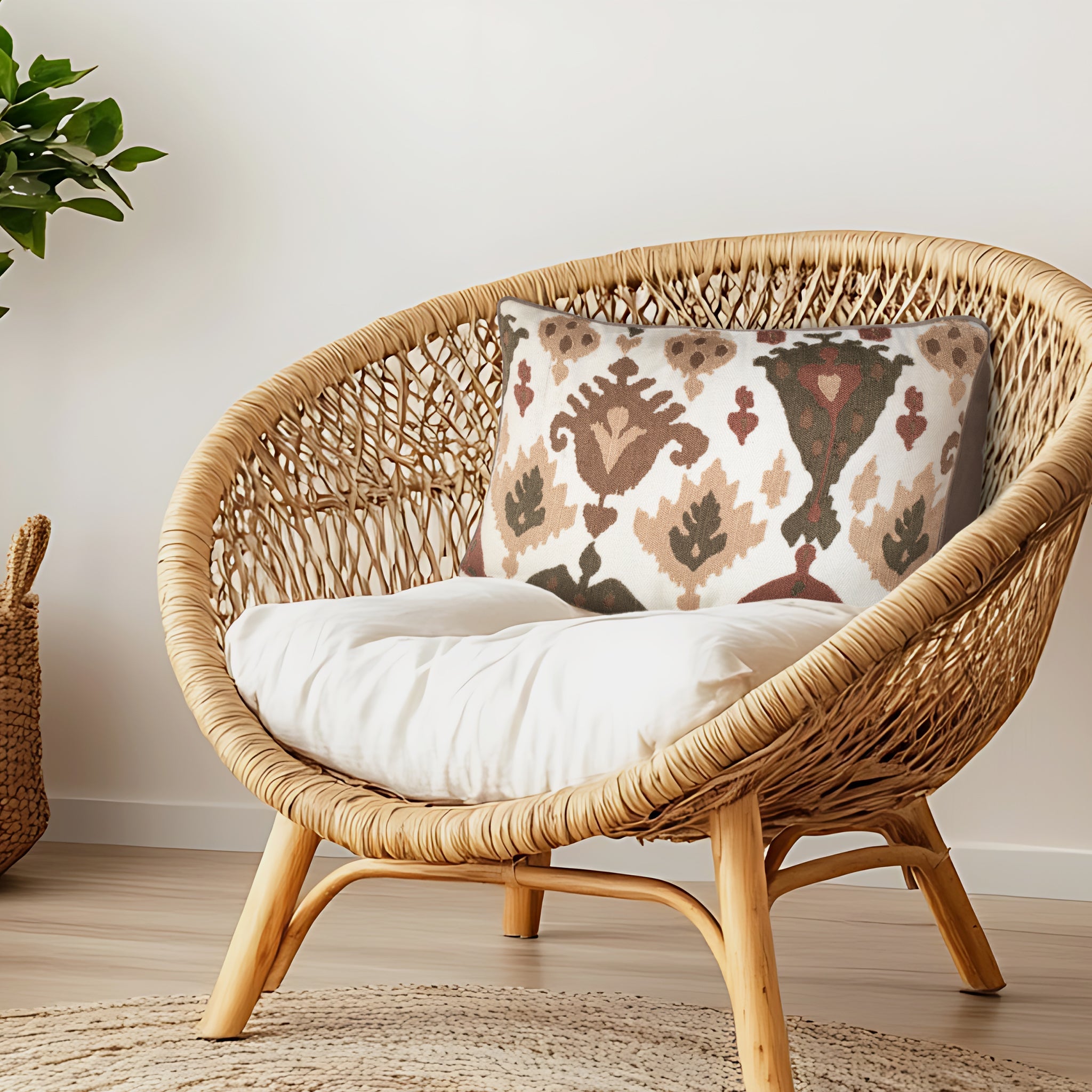 Kaylin Rustic Cotton Cushion