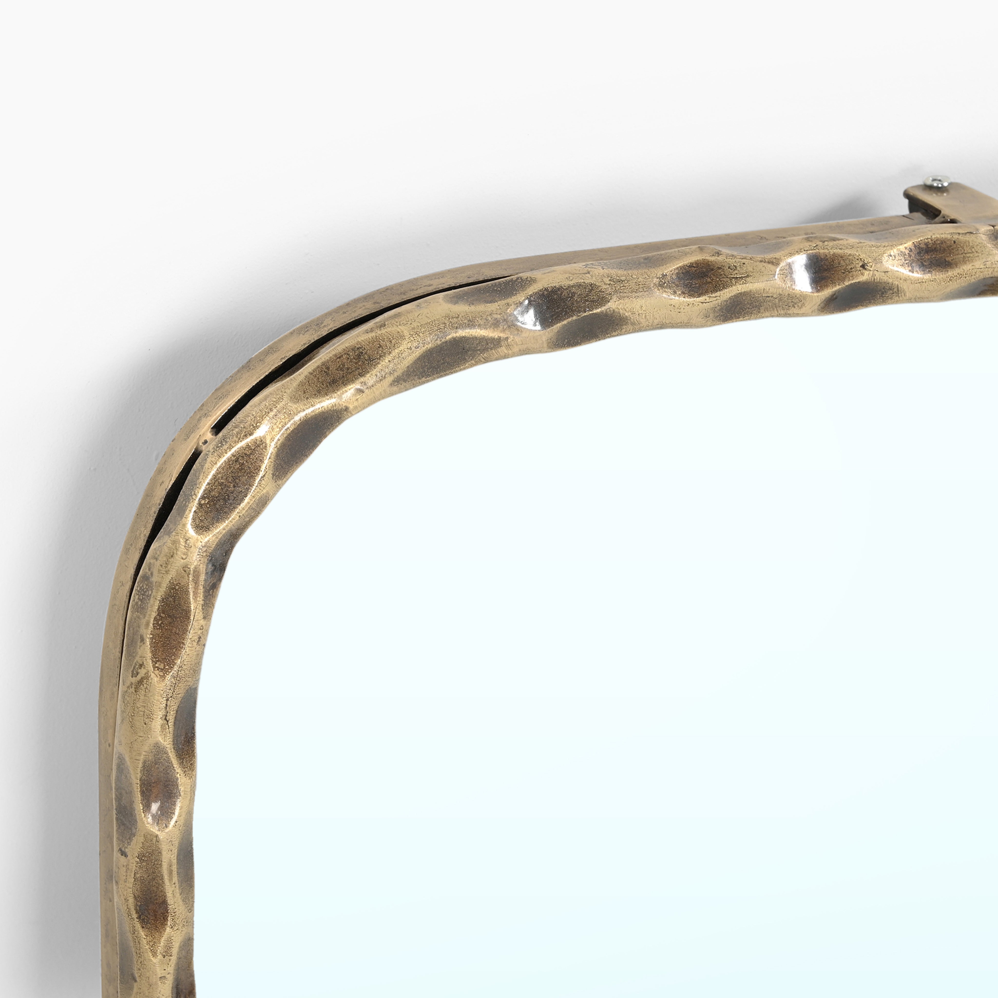 Vista Wall Iron Mirror