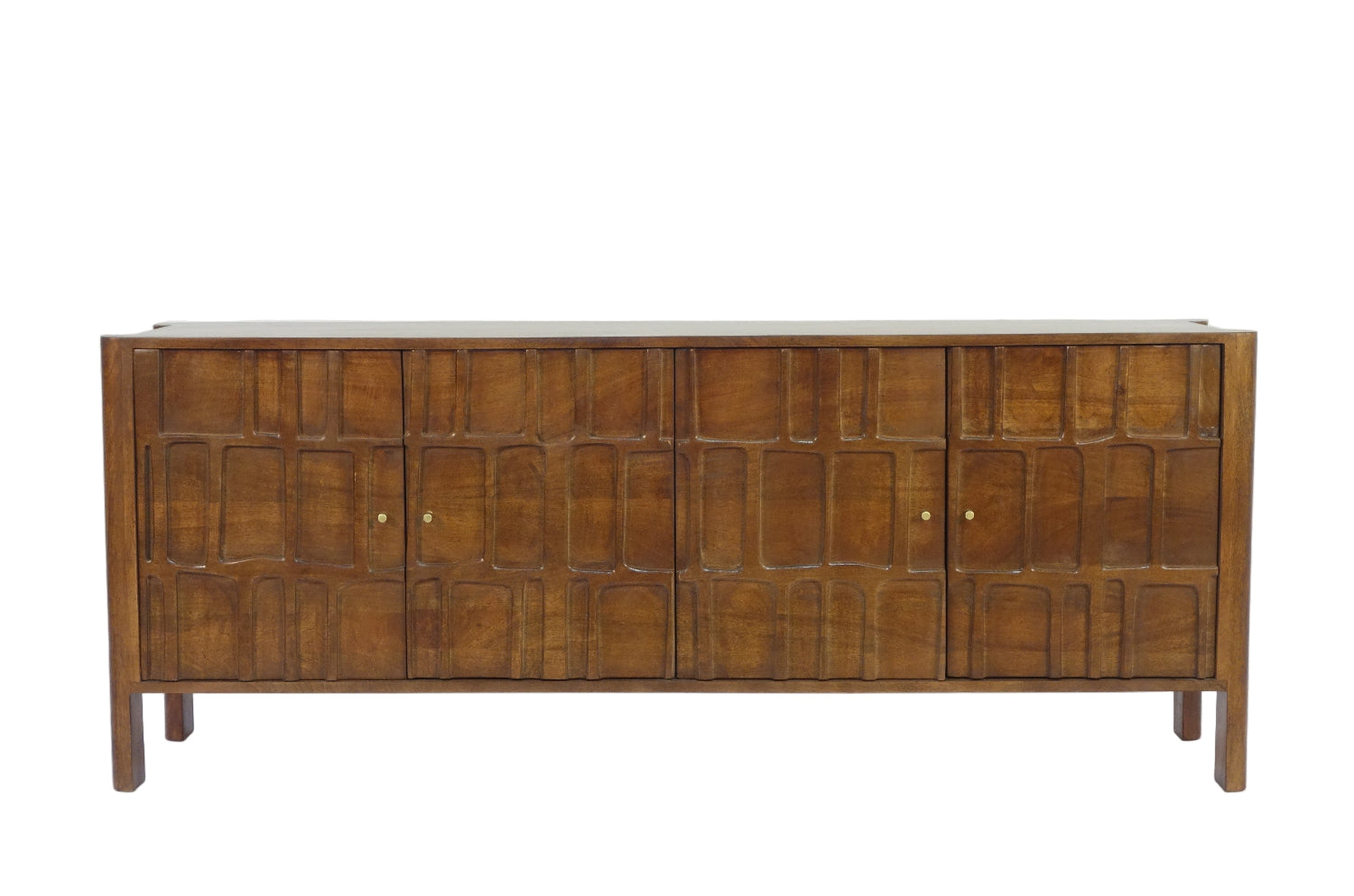 Pachar Wooden Carving Design | 4 Door Side Board