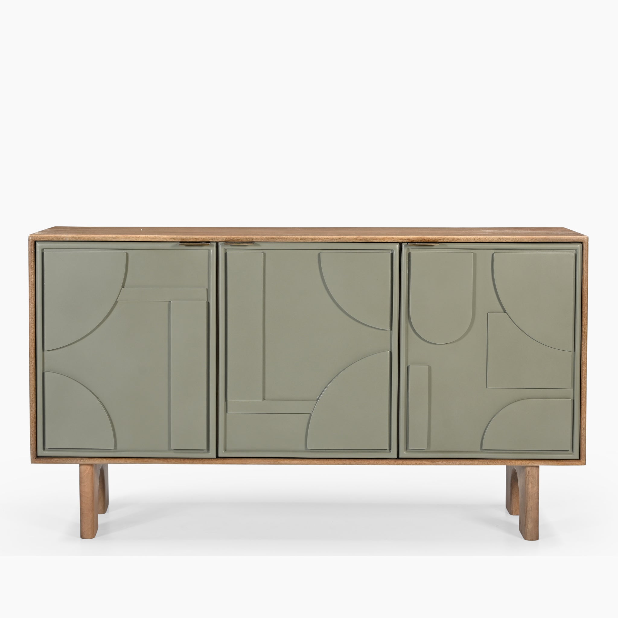 Pixel Three Door Cabinet
