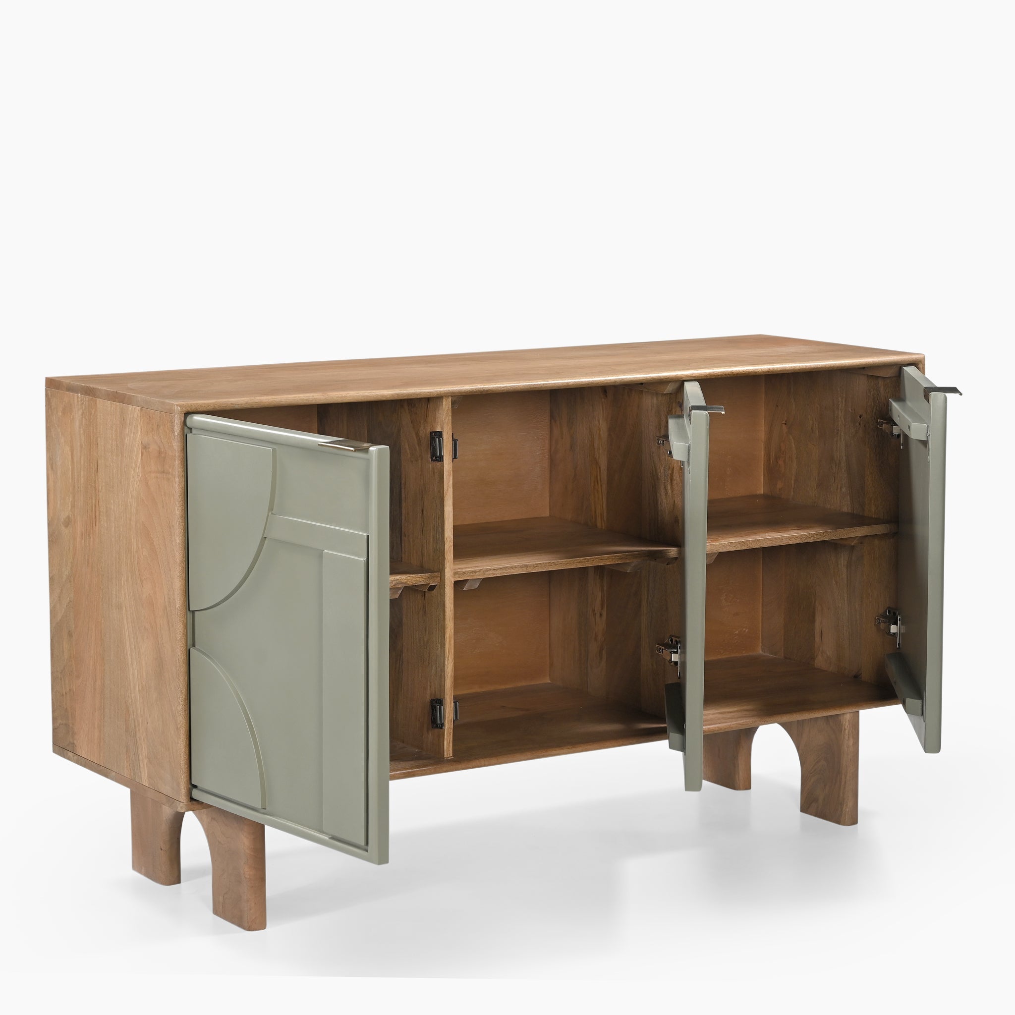 Pixel Three Door Cabinet