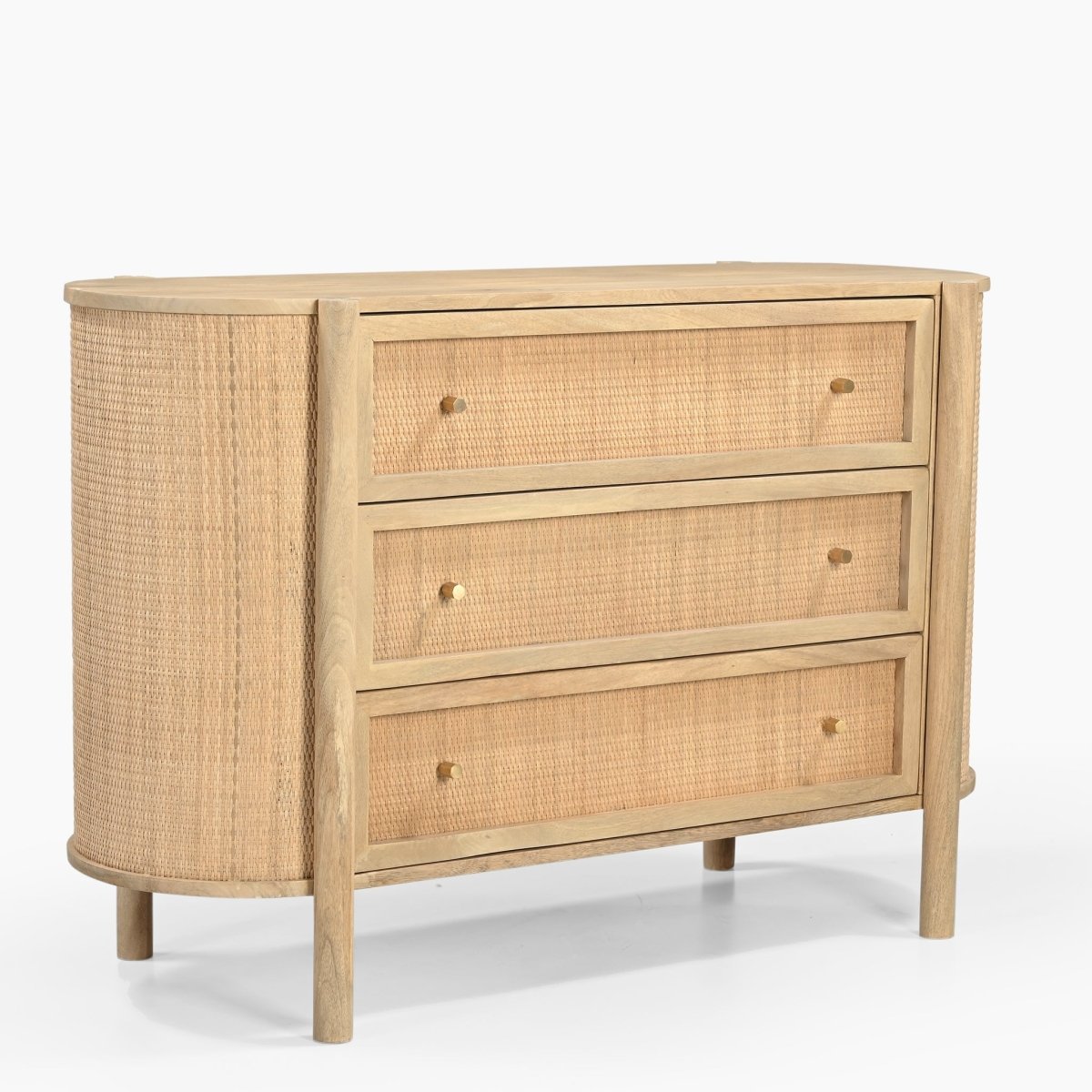 Dylan Three Chest Of Drawers - OPULENT Co